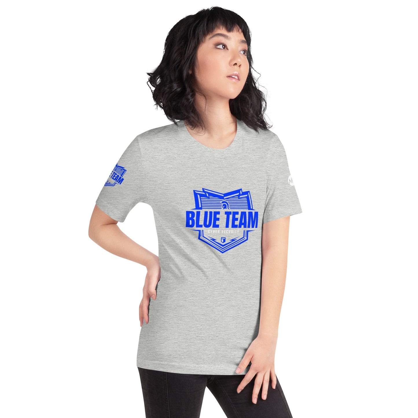 Cyber Security Blue Team - Short-Sleeve Unisex T-Shirt by DarkByteGear