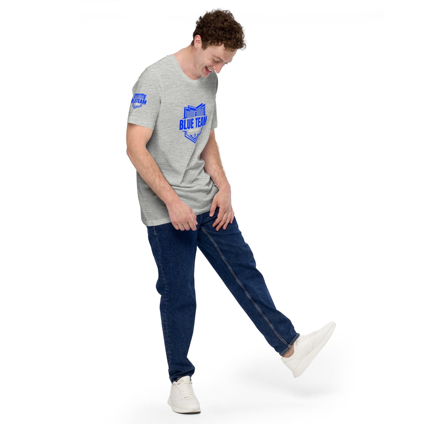 Cyber Security Blue Team - Short-Sleeve Unisex T-Shirt by DarkByteGear