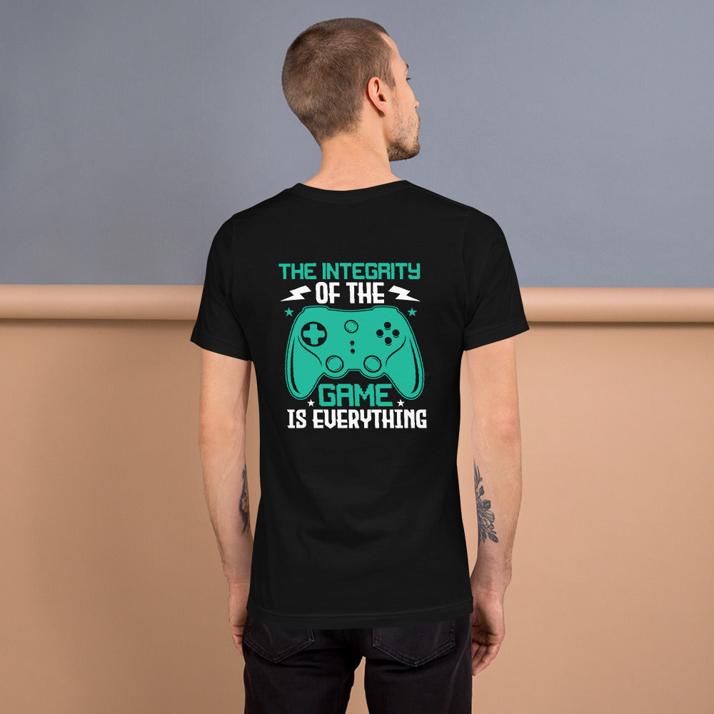 The Integrity of the Game is Everything (Swarna) - Unisex t-shirt ( Back Print ) by DarkByteGear