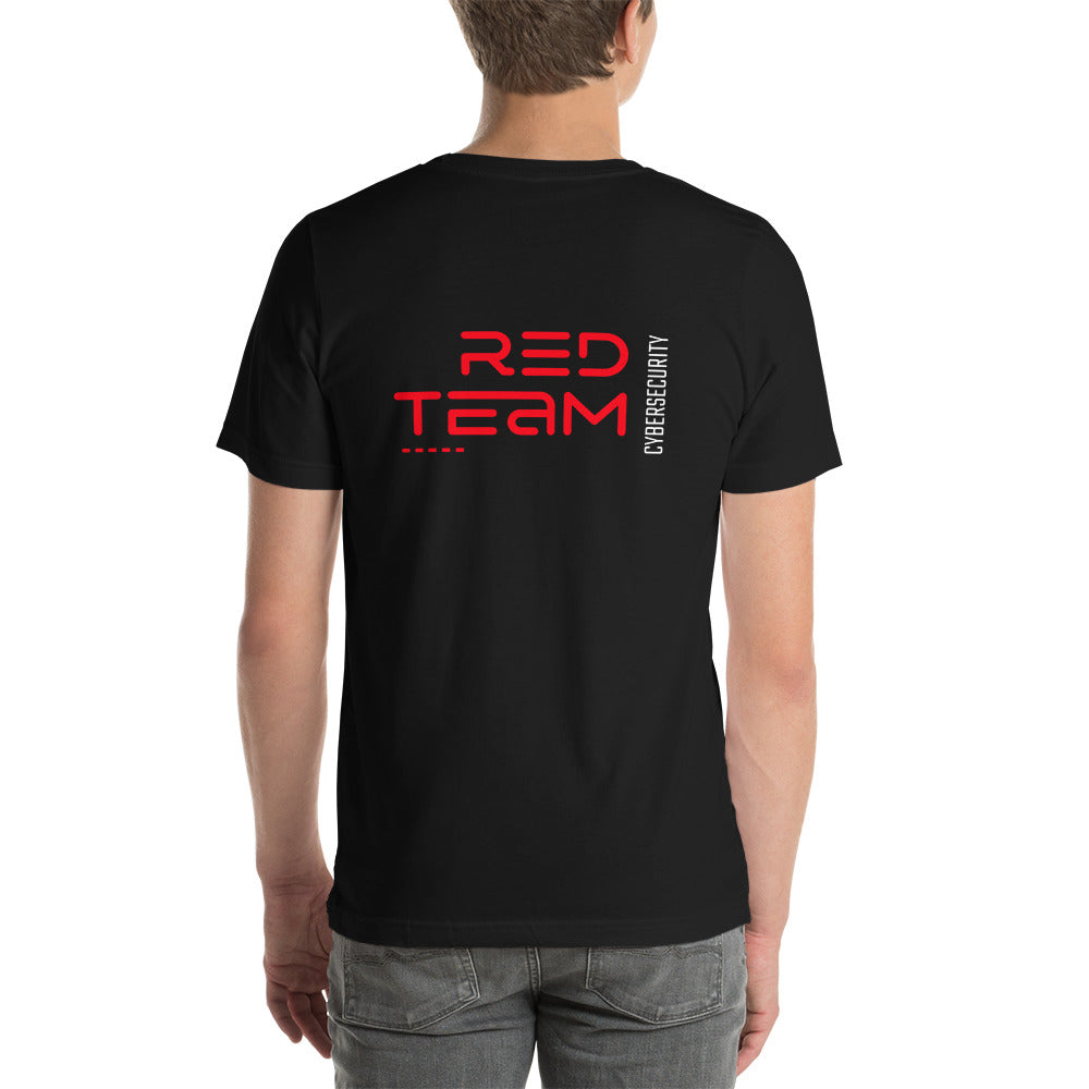 Cyber Security Red Team V11 - Unisex t-shirt ( Back Print ) by DarkByteGear