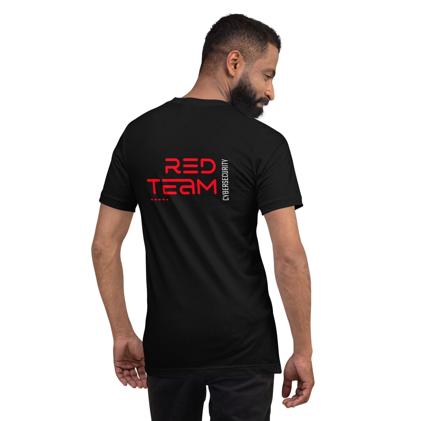 Cyber Security Red Team V11 - Unisex t-shirt ( Back Print ) by DarkByteGear