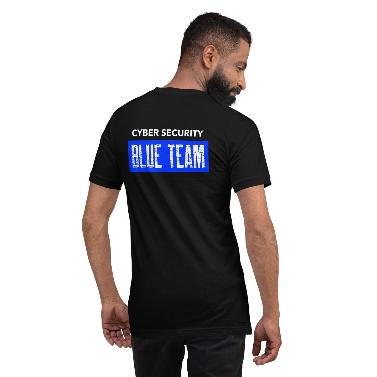 Cyber Security Blue Team V5 - Unisex t-shirt ( Back Print ) by DarkByteGear