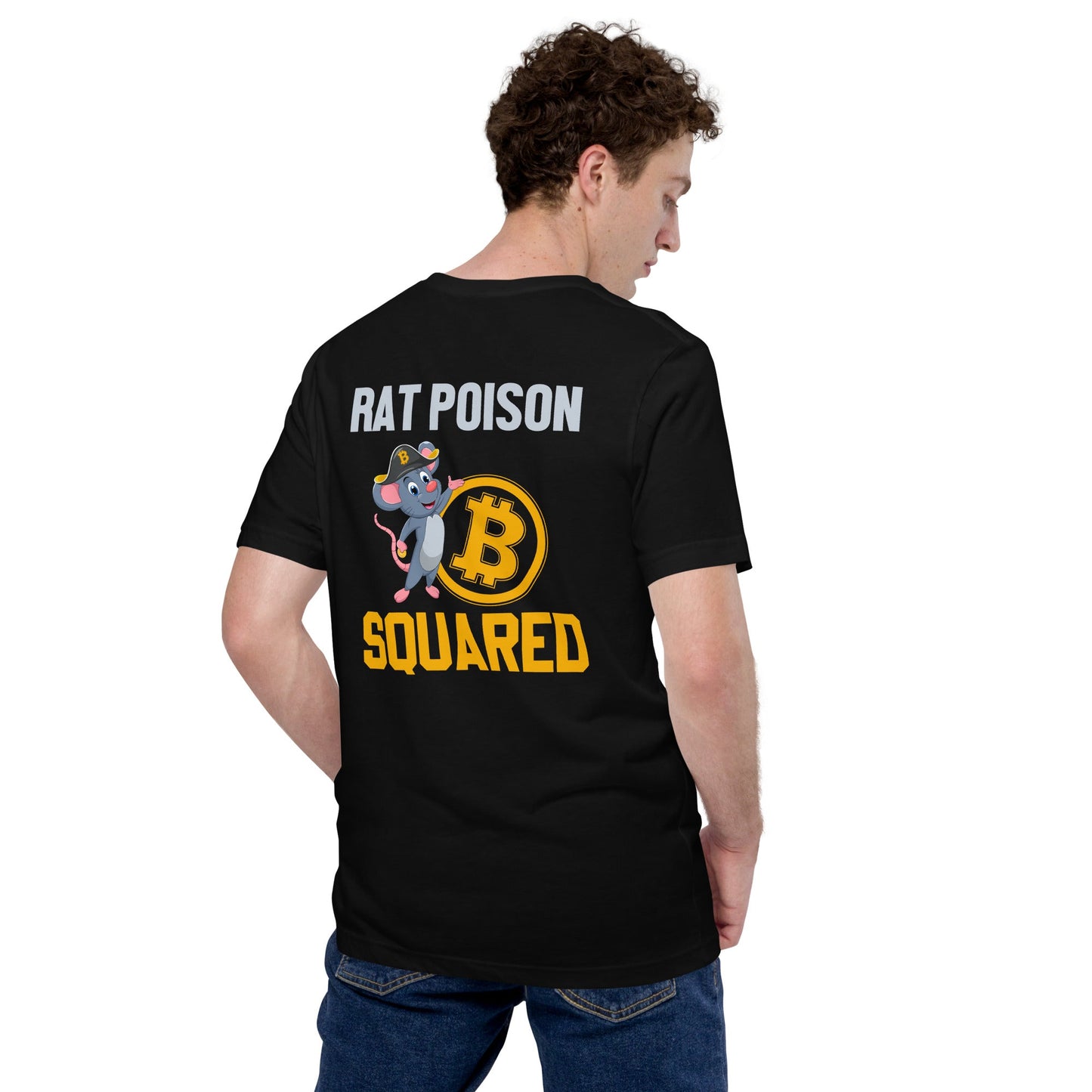 Rat Poison Squared - Unisex t-shirt ( Back Print ) by DarkByteGear