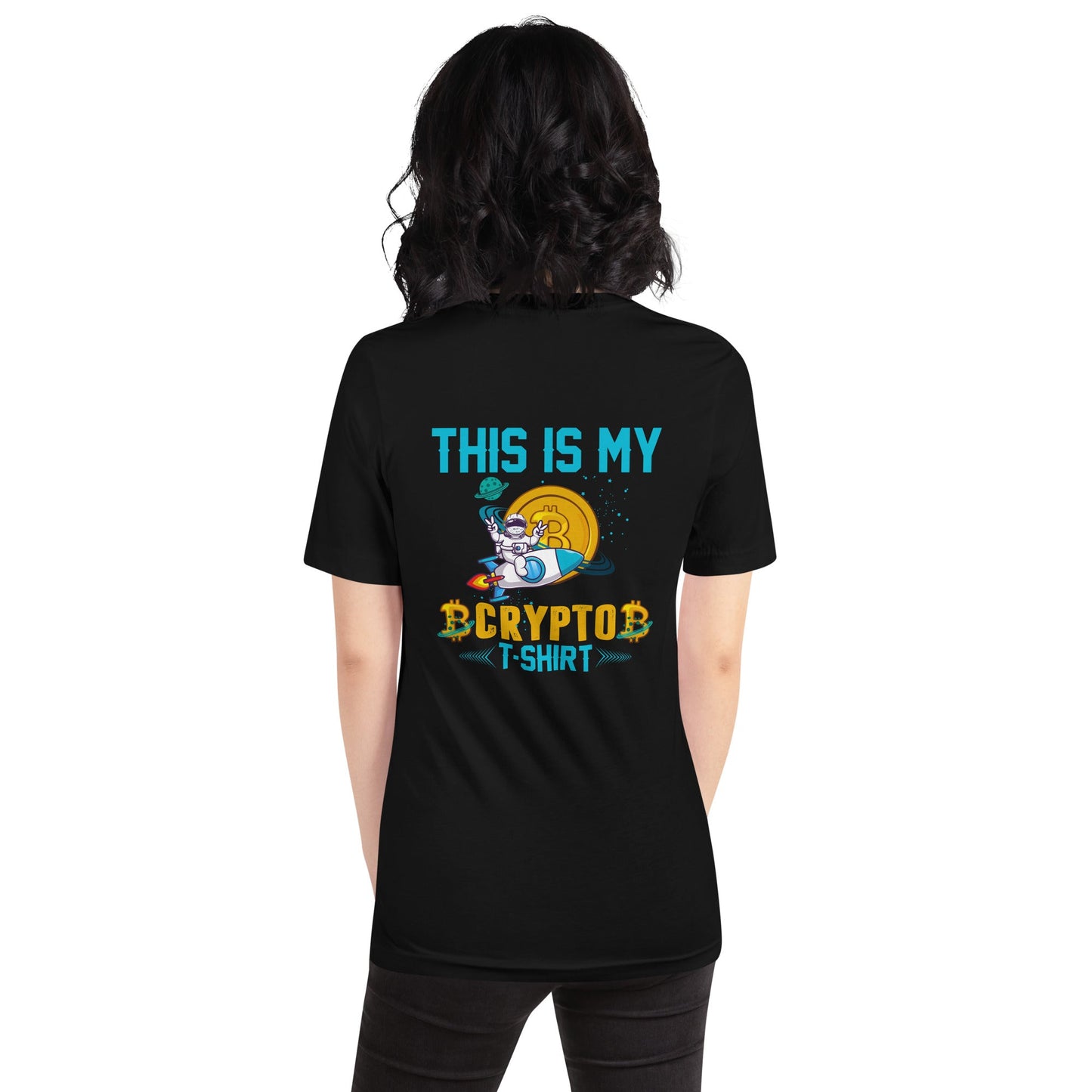This is my Crypto T-shirt with Turtle Ninja and Missile - Unisex t-shirt by DarkByteGear