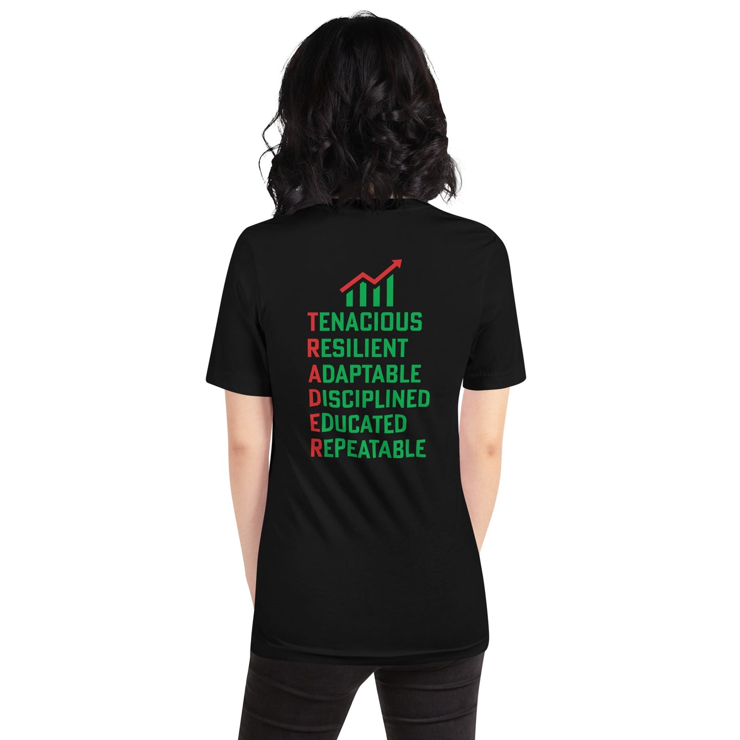 Trader Def: - Unisex t-shirt ( Back Print ) by DarkByteGear