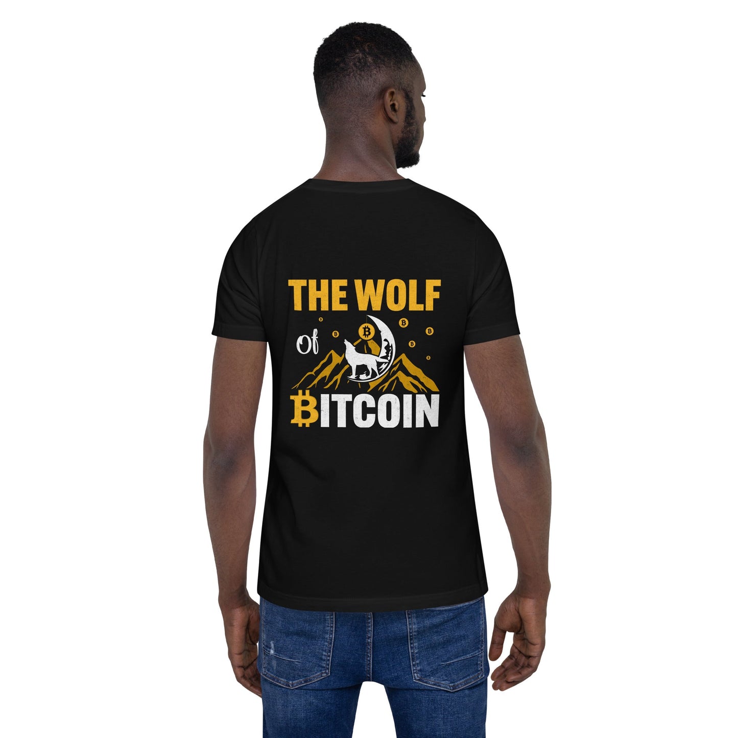 The Wolf of Bitcoin - Unisex t-shirt by DarkByteGear