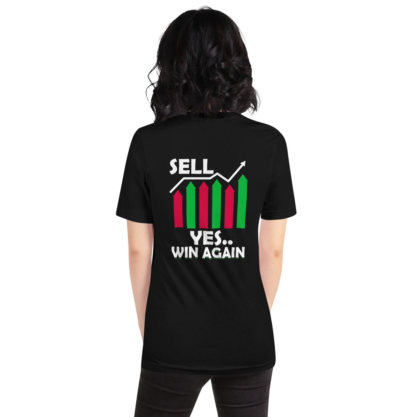 Sell: Yes..Win again! - Unisex t-shirt ( Back Print ) by DarkByteGear