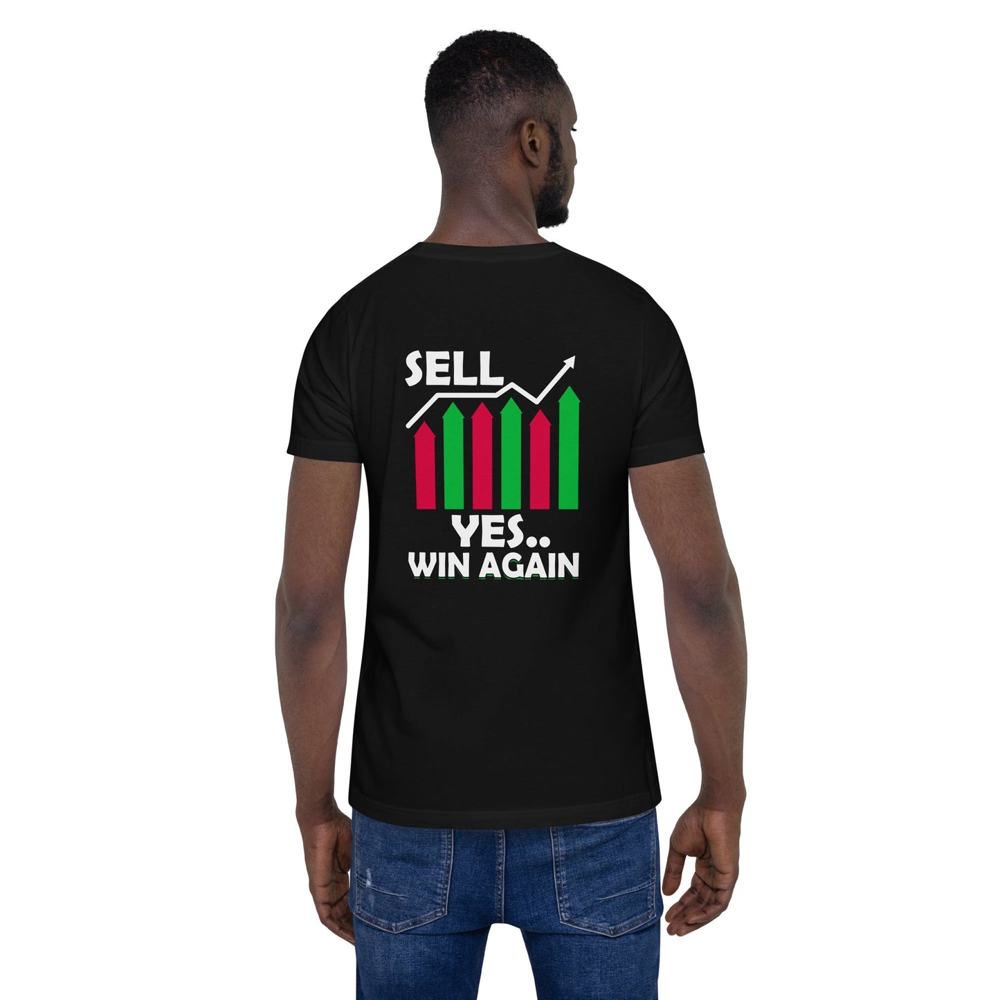 Sell: Yes..Win again! - Unisex t-shirt ( Back Print ) by DarkByteGear