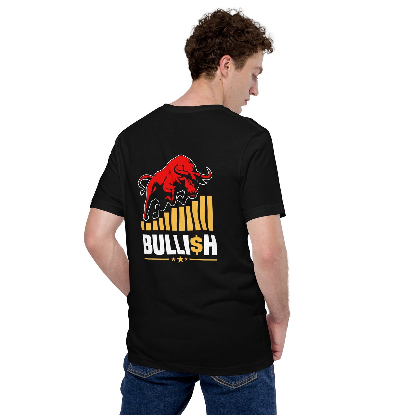 BULLI$H - Unisex t-shirt ( Back Print ) by DarkByteGear