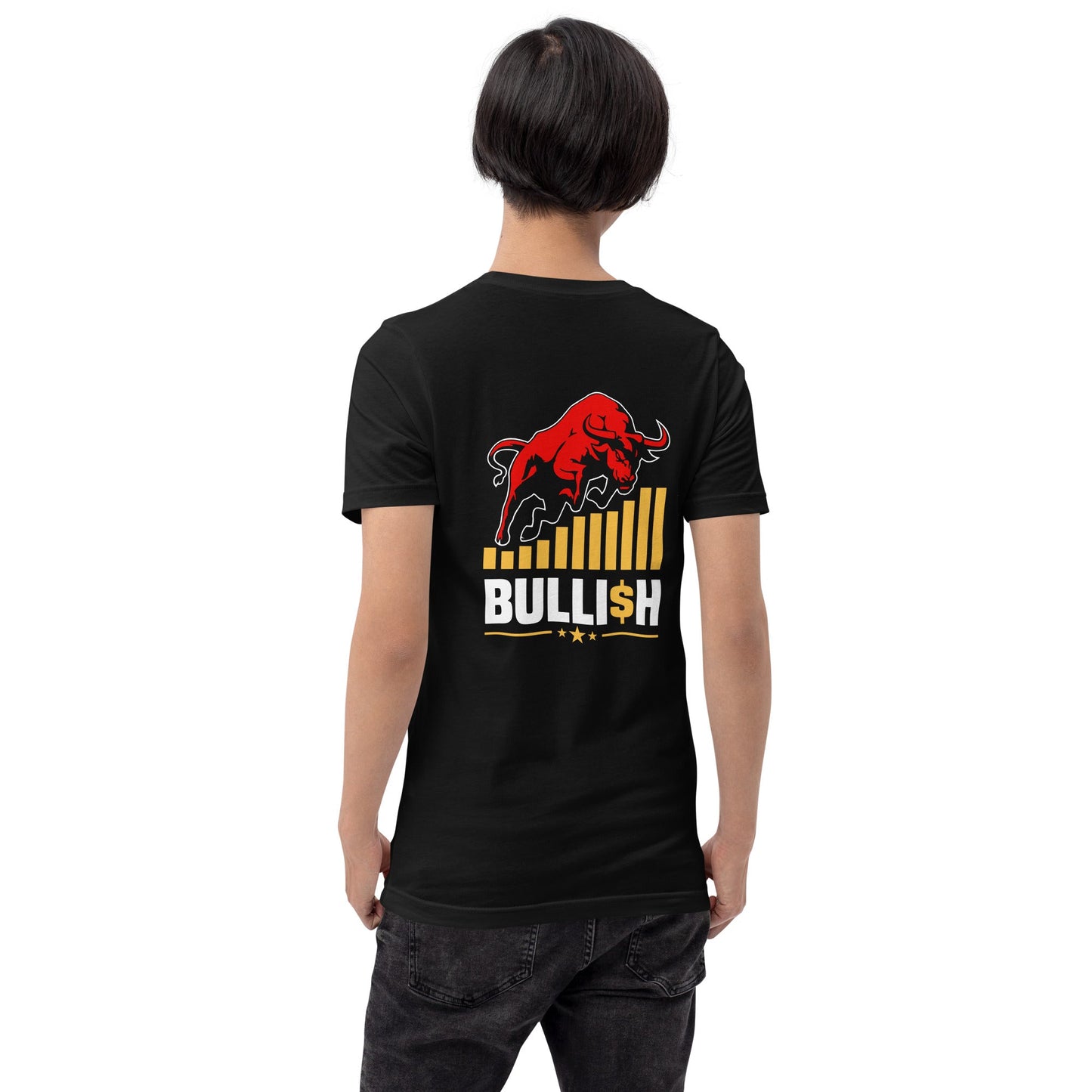 BULLI$H - Unisex t-shirt ( Back Print ) by DarkByteGear