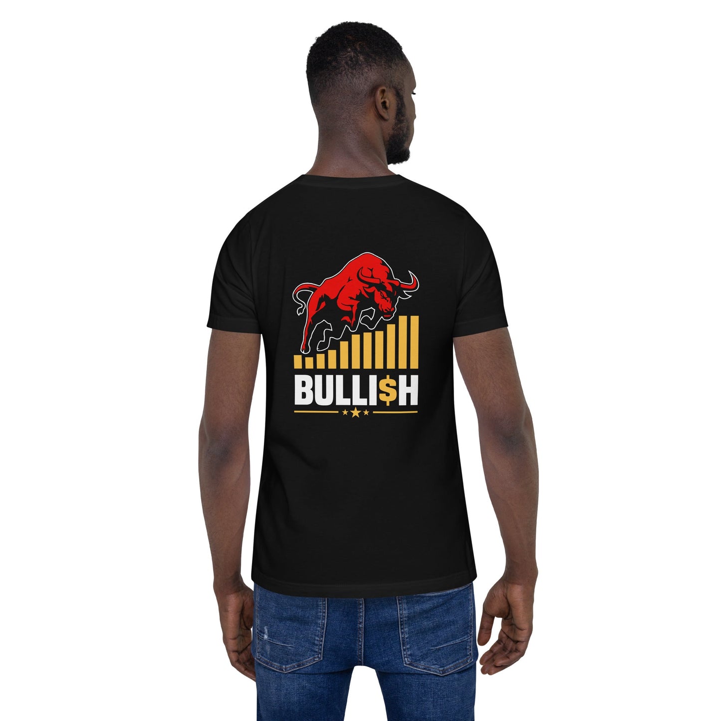 BULLI$H - Unisex t-shirt ( Back Print ) by DarkByteGear