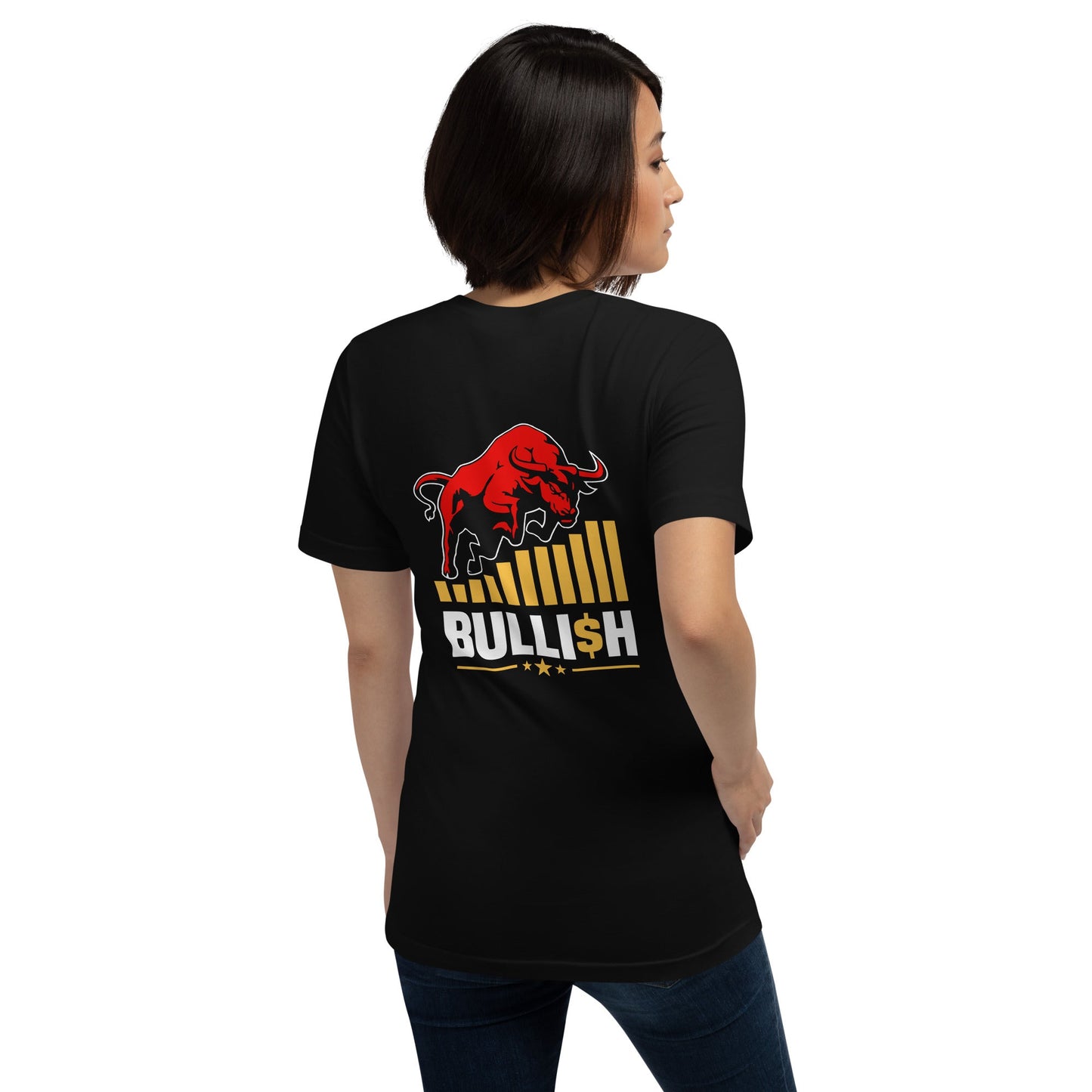 BULLI$H - Unisex t-shirt ( Back Print ) by DarkByteGear