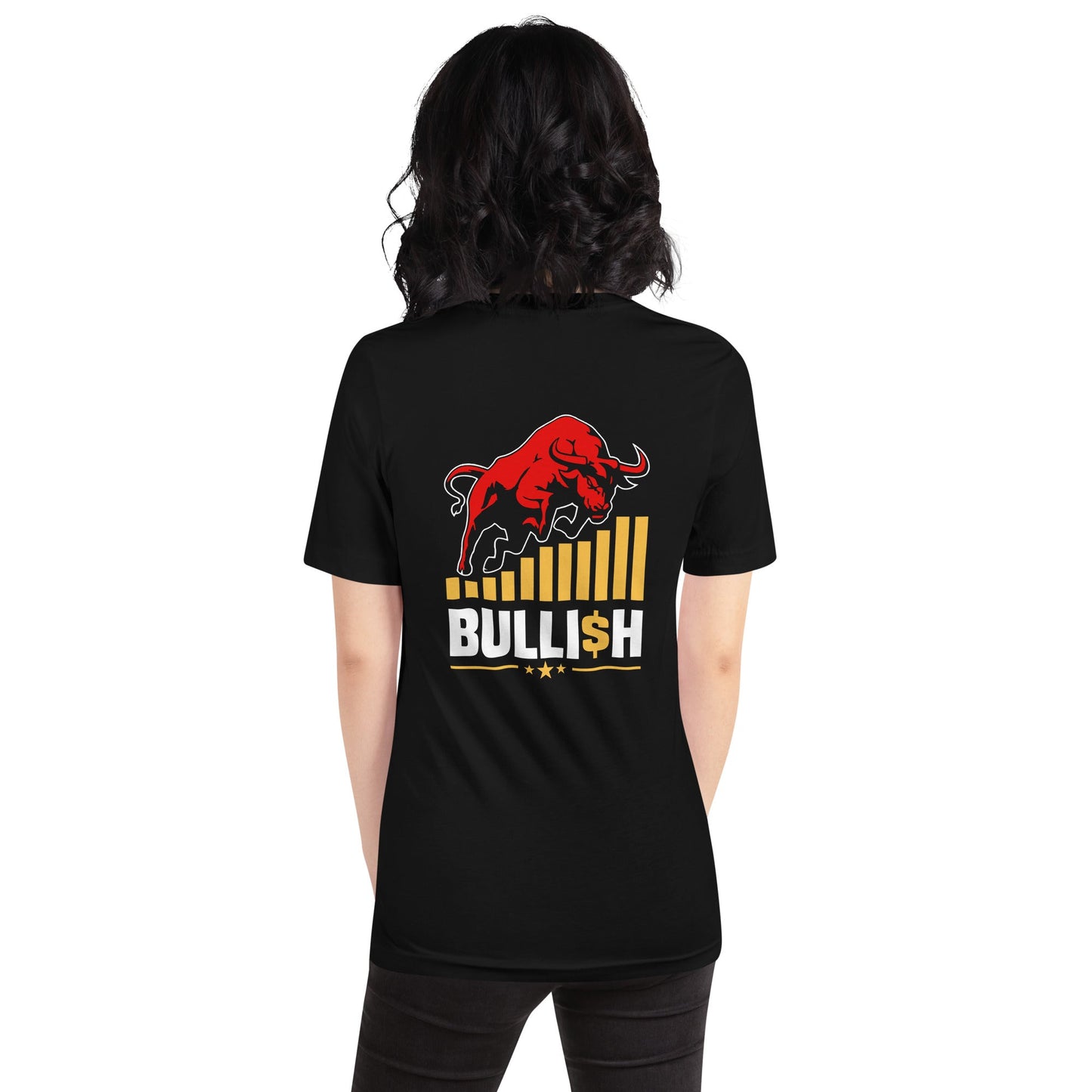 BULLI$H - Unisex t-shirt ( Back Print ) by DarkByteGear