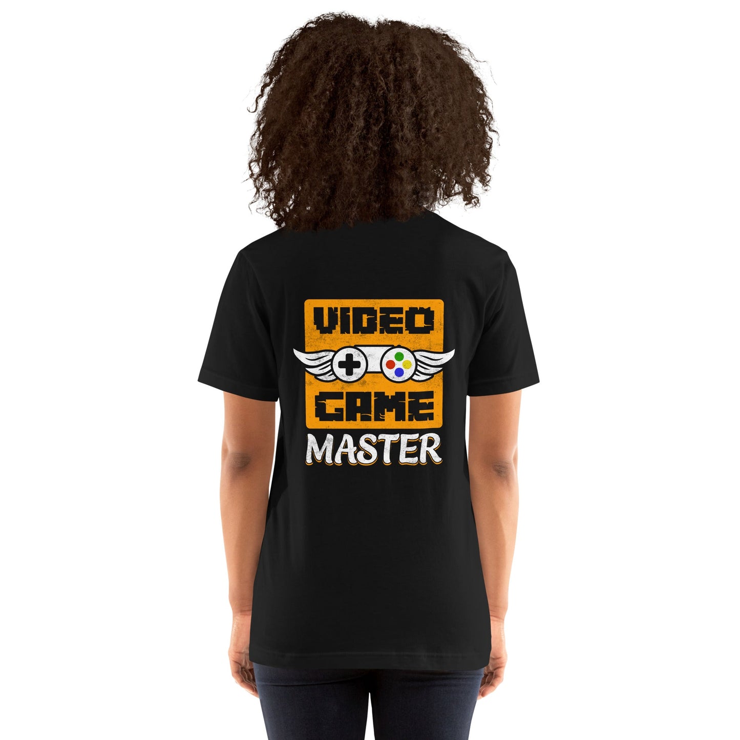 VIDEO GAME MASTER (MAHFUZ) - Unisex t-shirt ( Back Print ) by DarkByteGear