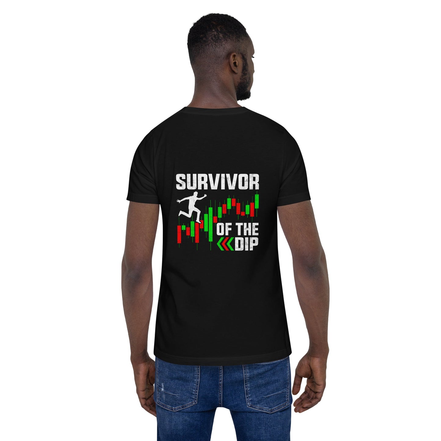 Survivor of the Dip - Unisex t-shirt ( Back Print ) by DarkByteGear