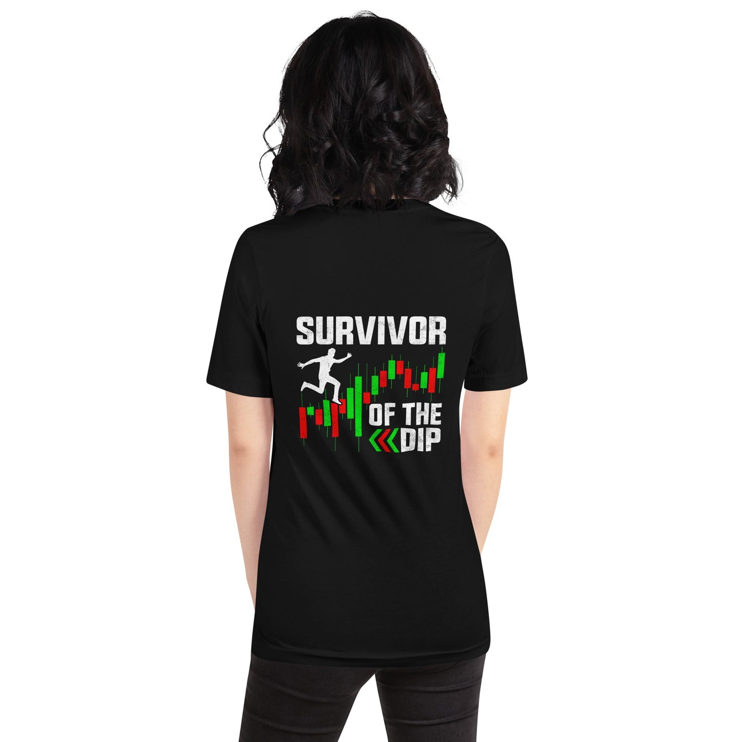 Survivor of the Dip - Unisex t-shirt ( Back Print ) by DarkByteGear