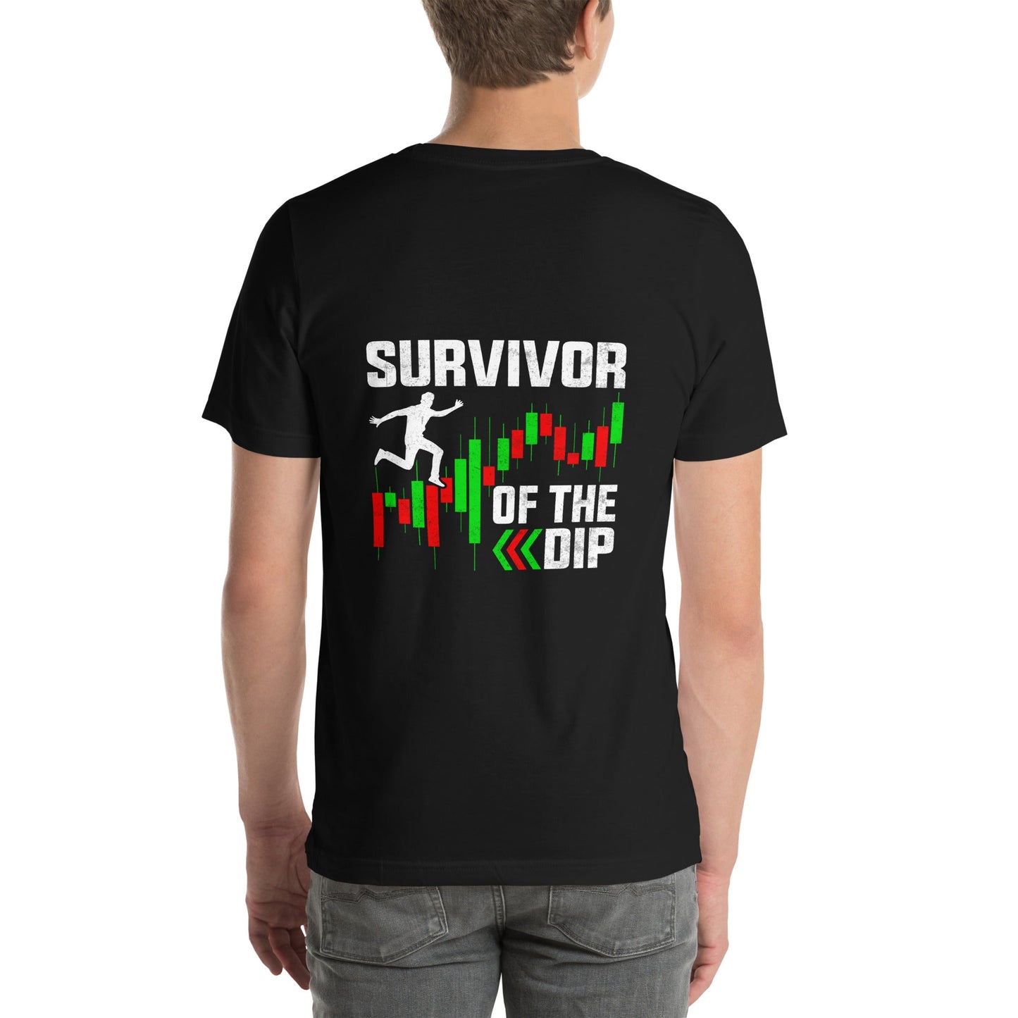 Survivor of the Dip - Unisex t-shirt ( Back Print ) by DarkByteGear