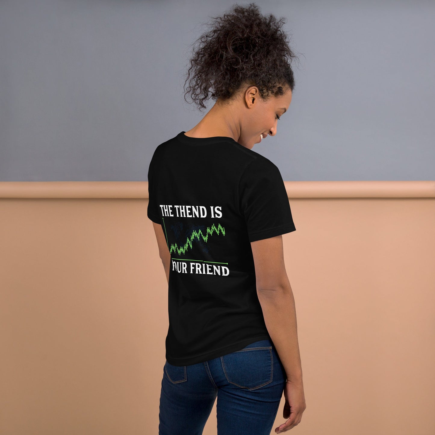 The Trend is your friend - Unisex t-shirt ( Back Print ) by DarkByteGear