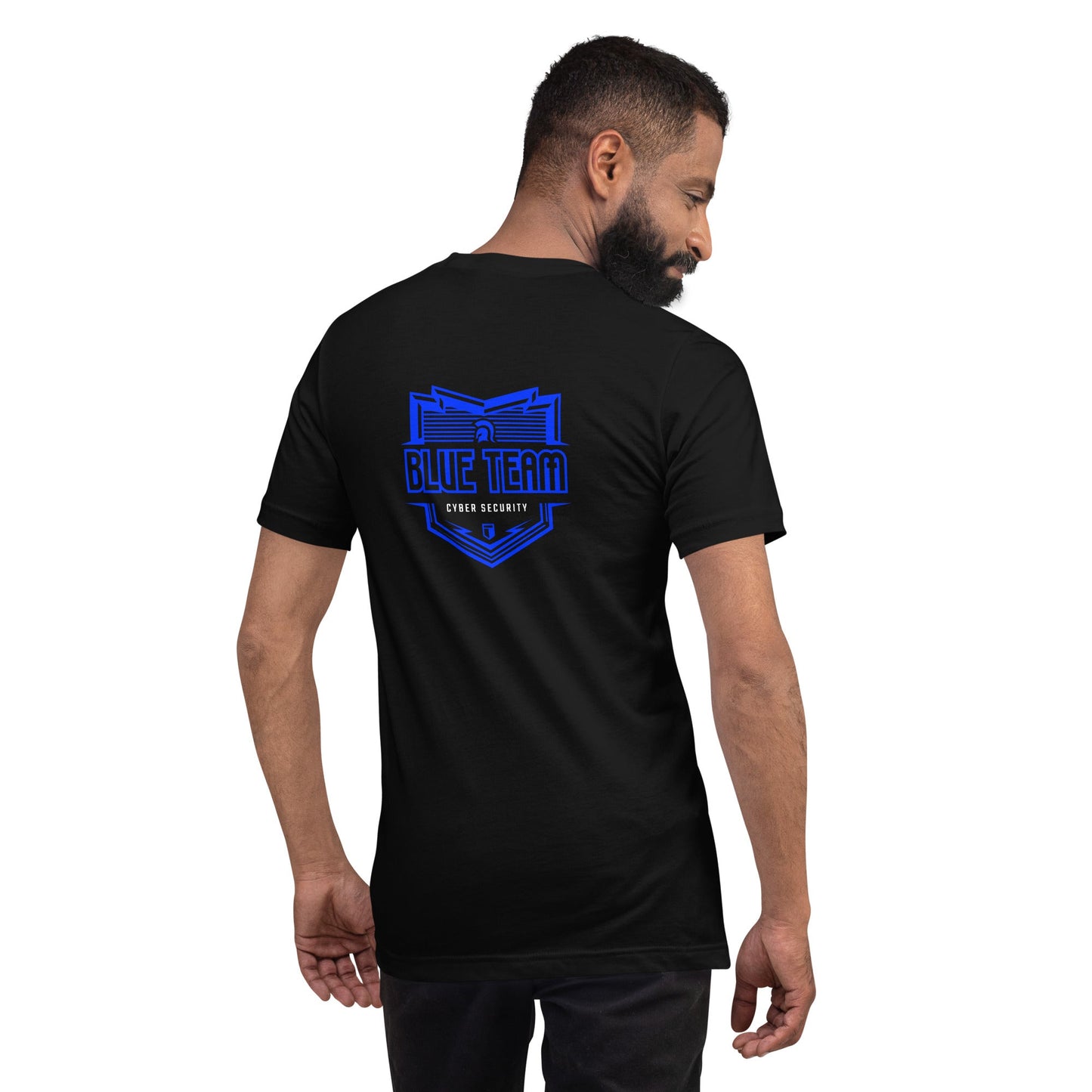 Cyber Security Blue Team 16 - Unisex t-shirt ( Back Print ) by DarkByteGear