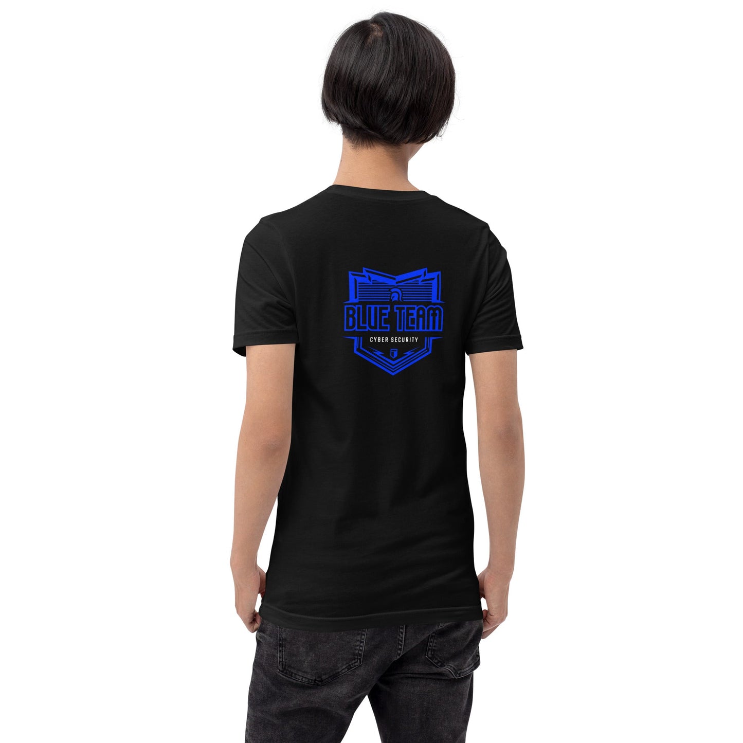 Cyber Security Blue Team 16 - Unisex t-shirt ( Back Print ) by DarkByteGear