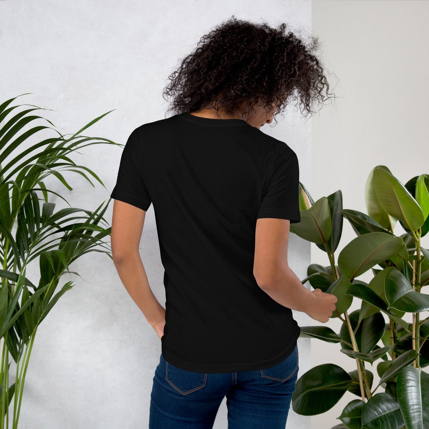 Train Hard - Unisex t-shirt (back print) by DarkByteGear
