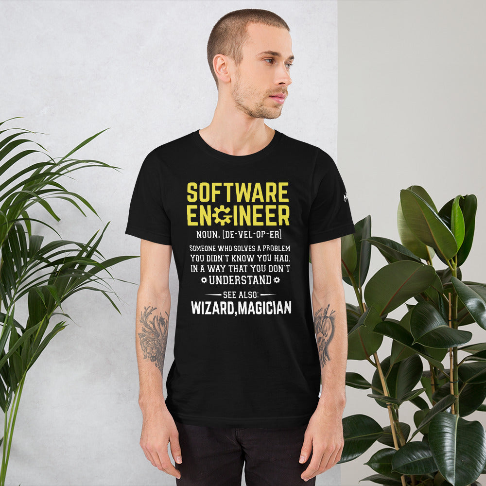 Software Engineer - Unisex t-shirt by DarkByteGear