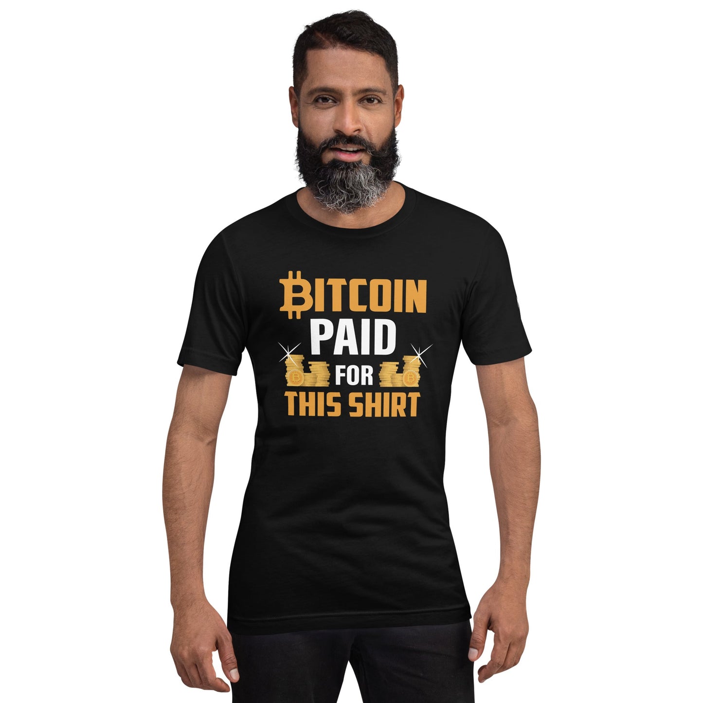 Bitcoin Paid For This Shirt Unisex t-shirt by DarkByteGear