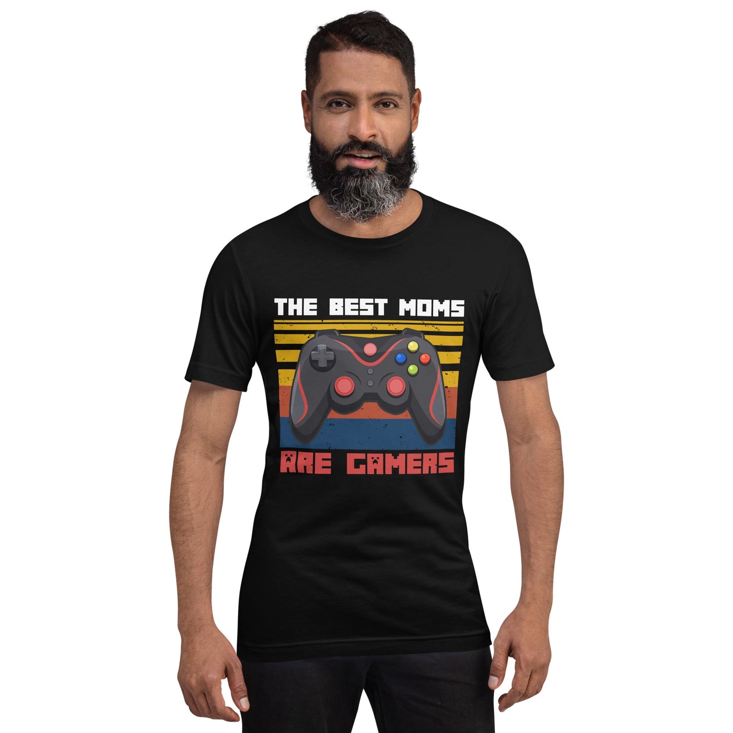 The best Moms are Gamers Unisex t-shirt by DarkByteGear