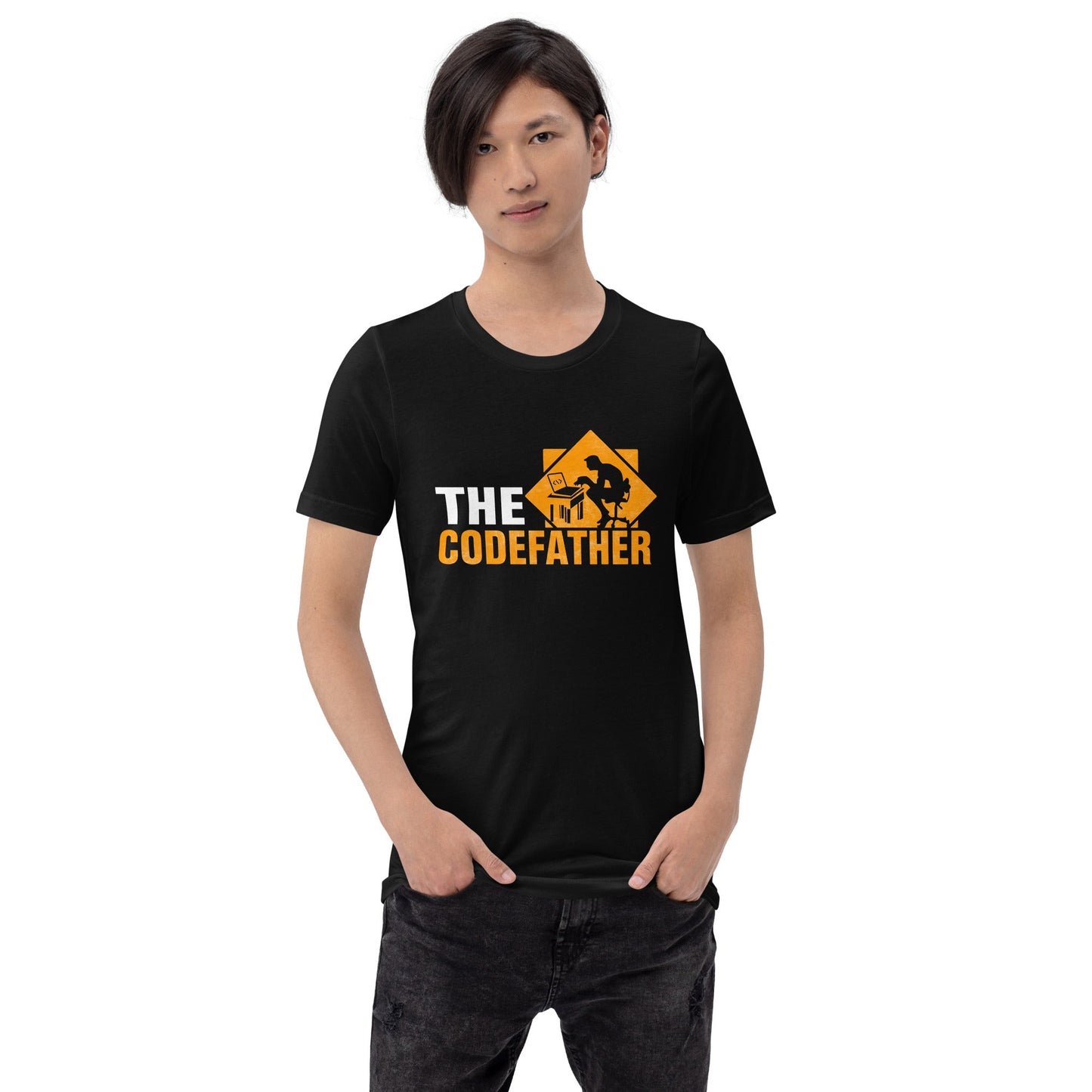 The Code Father Unisex t-shirt by DarkByteGear