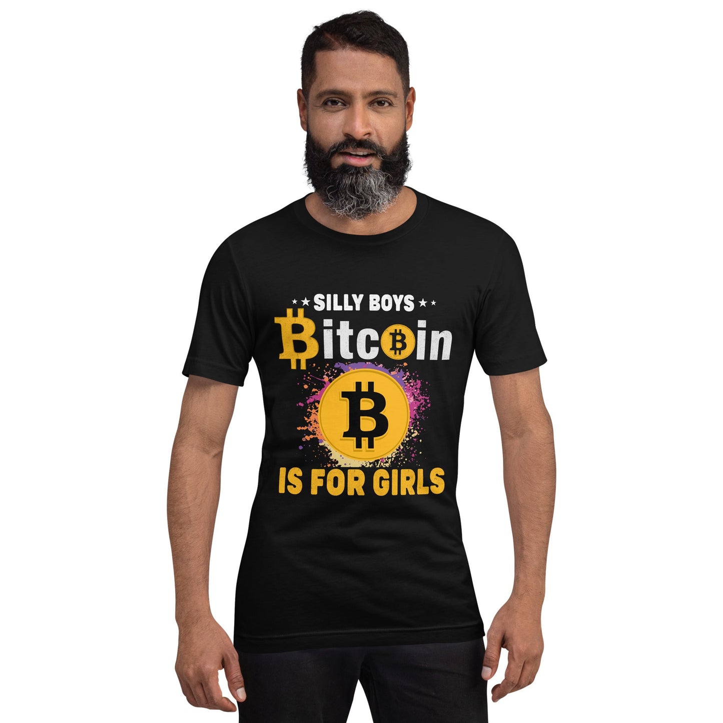 *Silly Boys* : BTC is for Girls - Unisex t-shirt by DarkByteGear