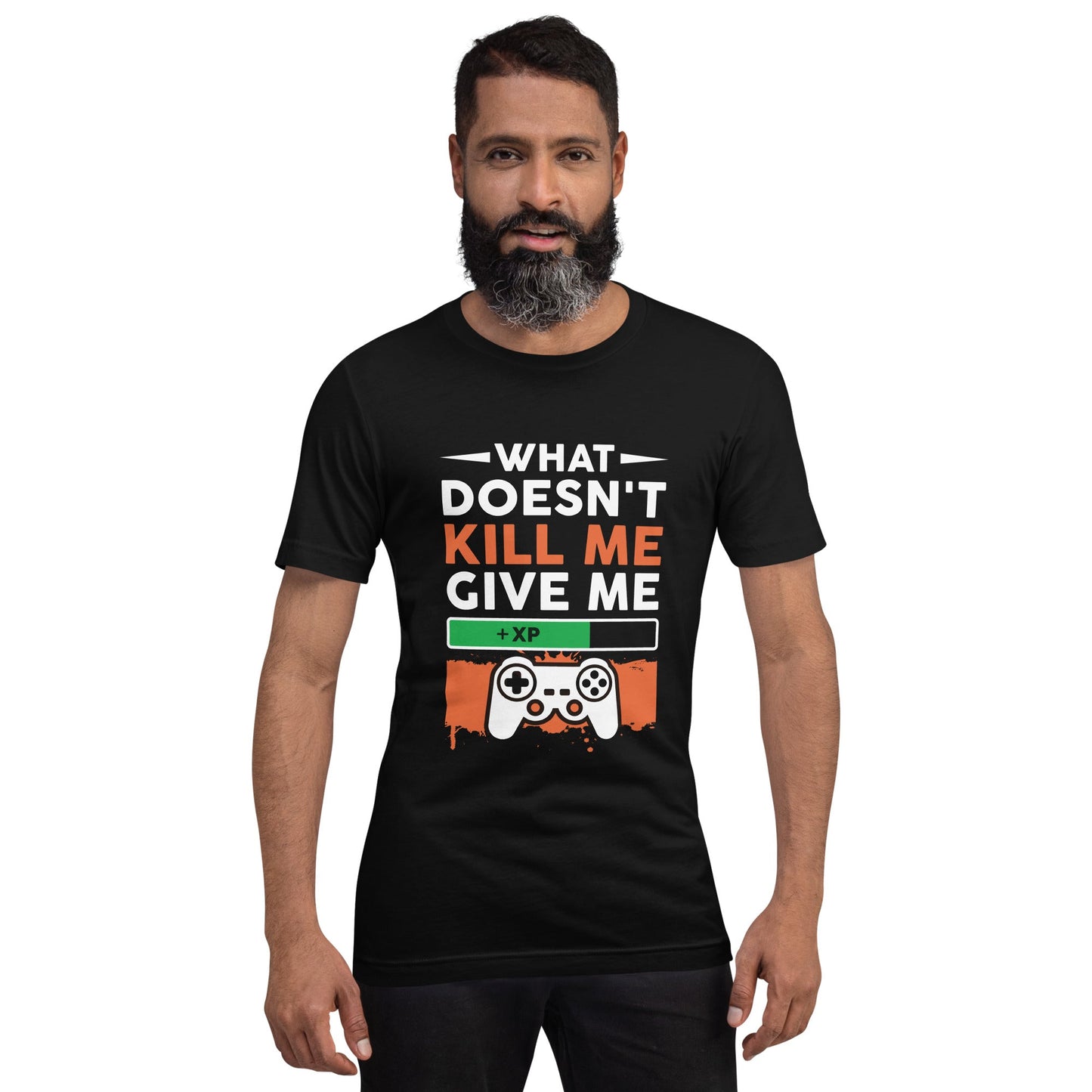 What doesn't Kill me, give me +xp - Unisex t-shirt by DarkByteGear