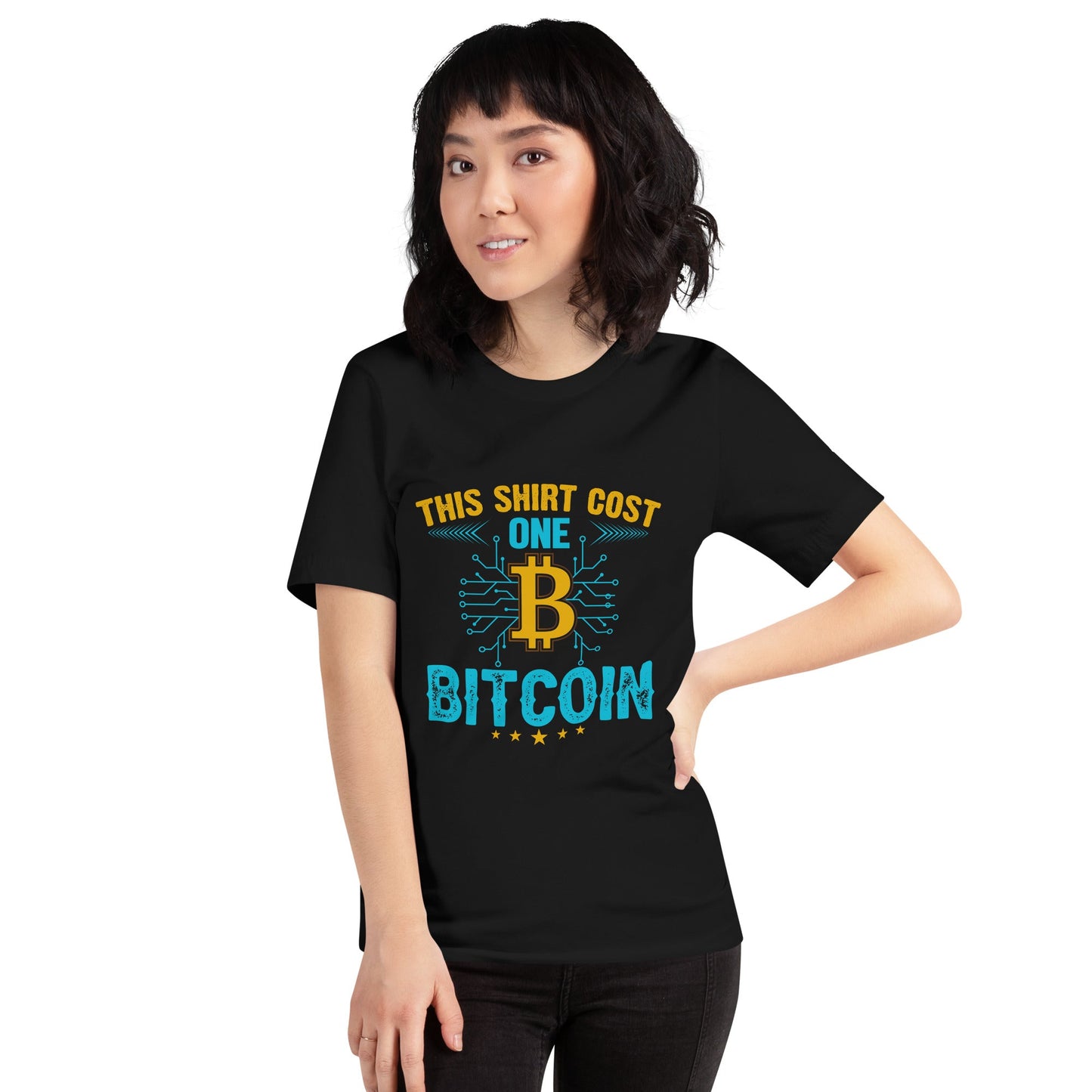 This Shirt Costs one Bitcoin - Unisex t-shirt by DarkByteGear