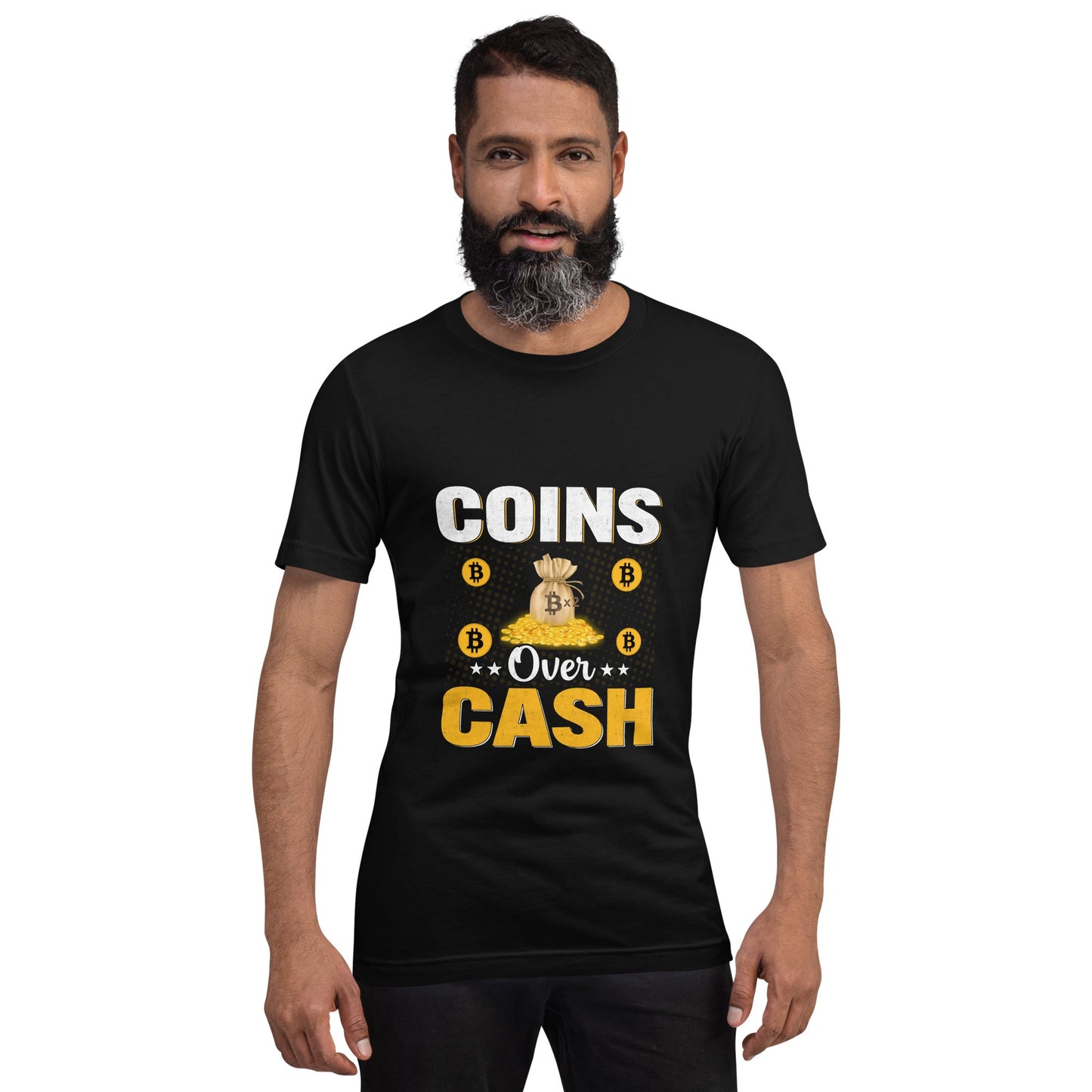 Coins over Cash - Unisex t-shirt by DarkByteGear