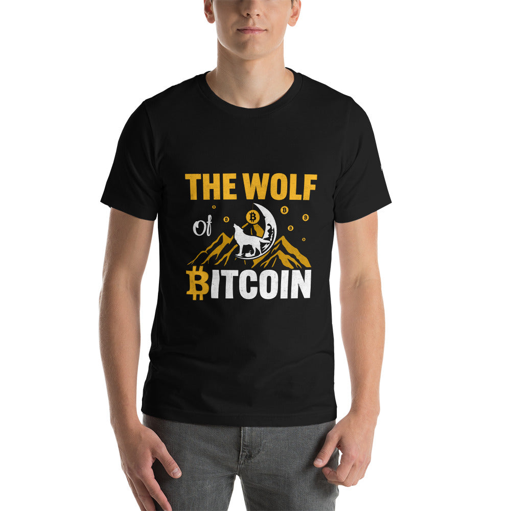 The Wolf of Bitcoin - Unisex t-shirt by DarkByteGear