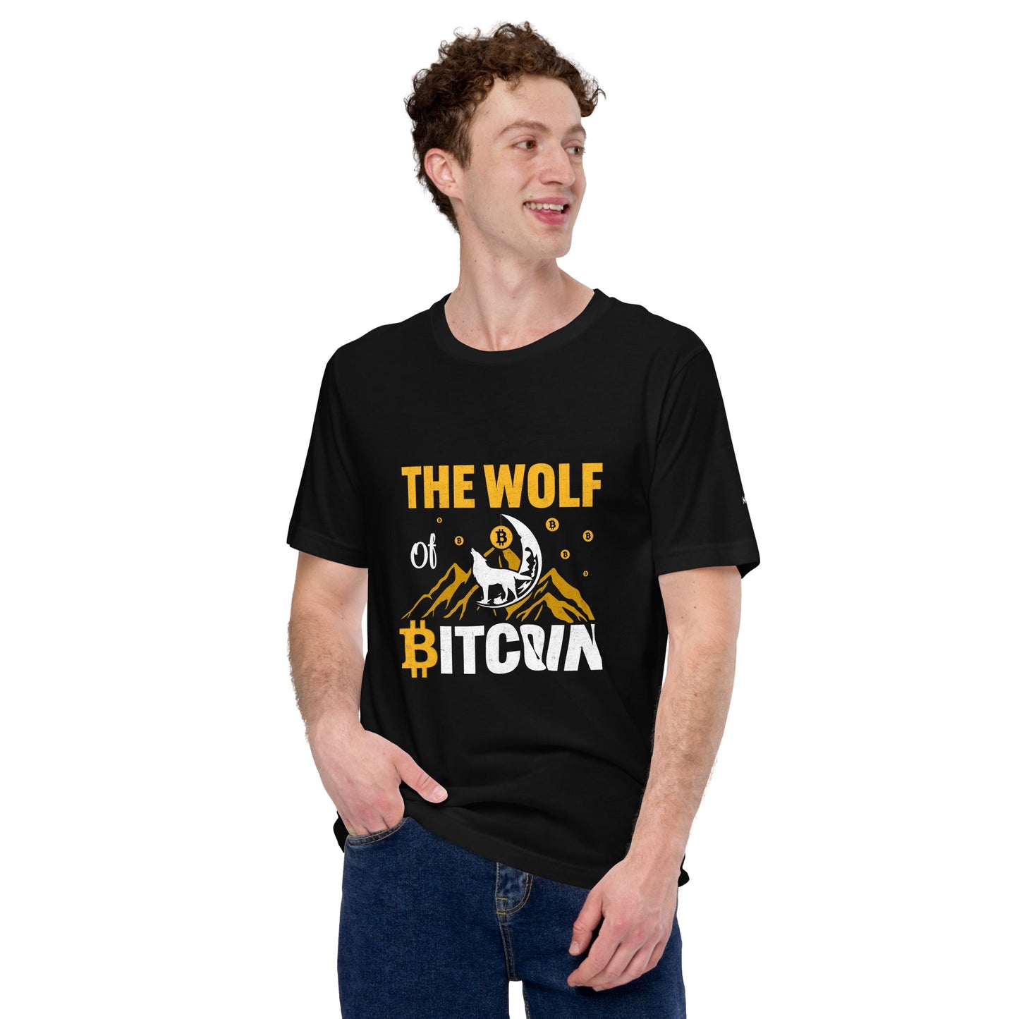 The Wolf of Bitcoin - Unisex t-shirt by DarkByteGear