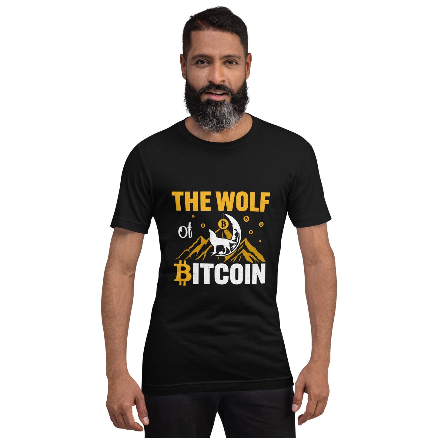 The Wolf of Bitcoin - Unisex t-shirt by DarkByteGear