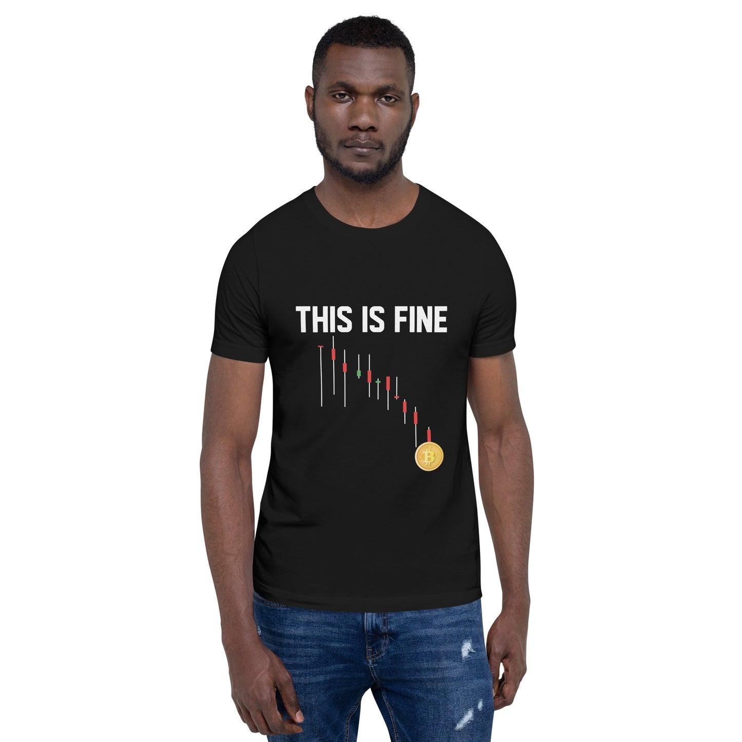 This is Fine - Unisex t-shirt by DarkByteGear