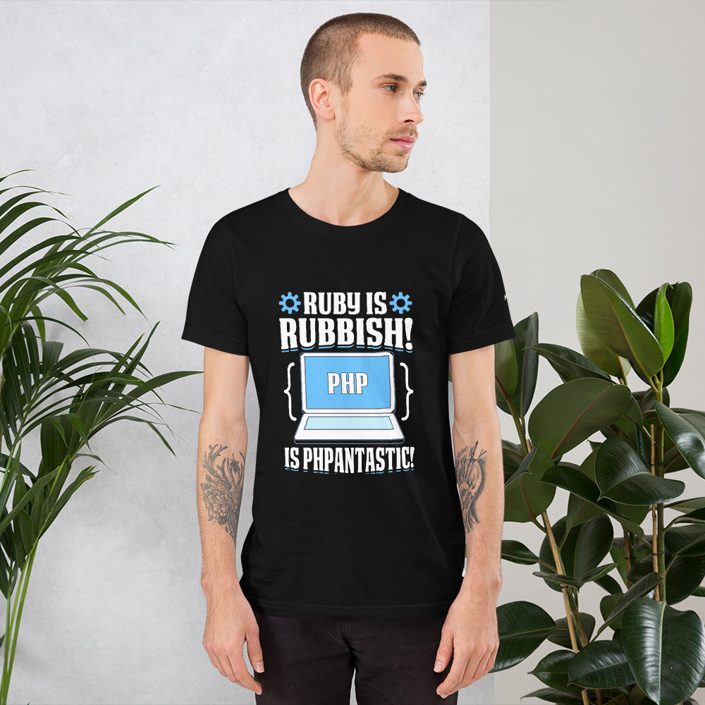 Ruby is Rubbish - Unisex t-shirt by DarkByteGear