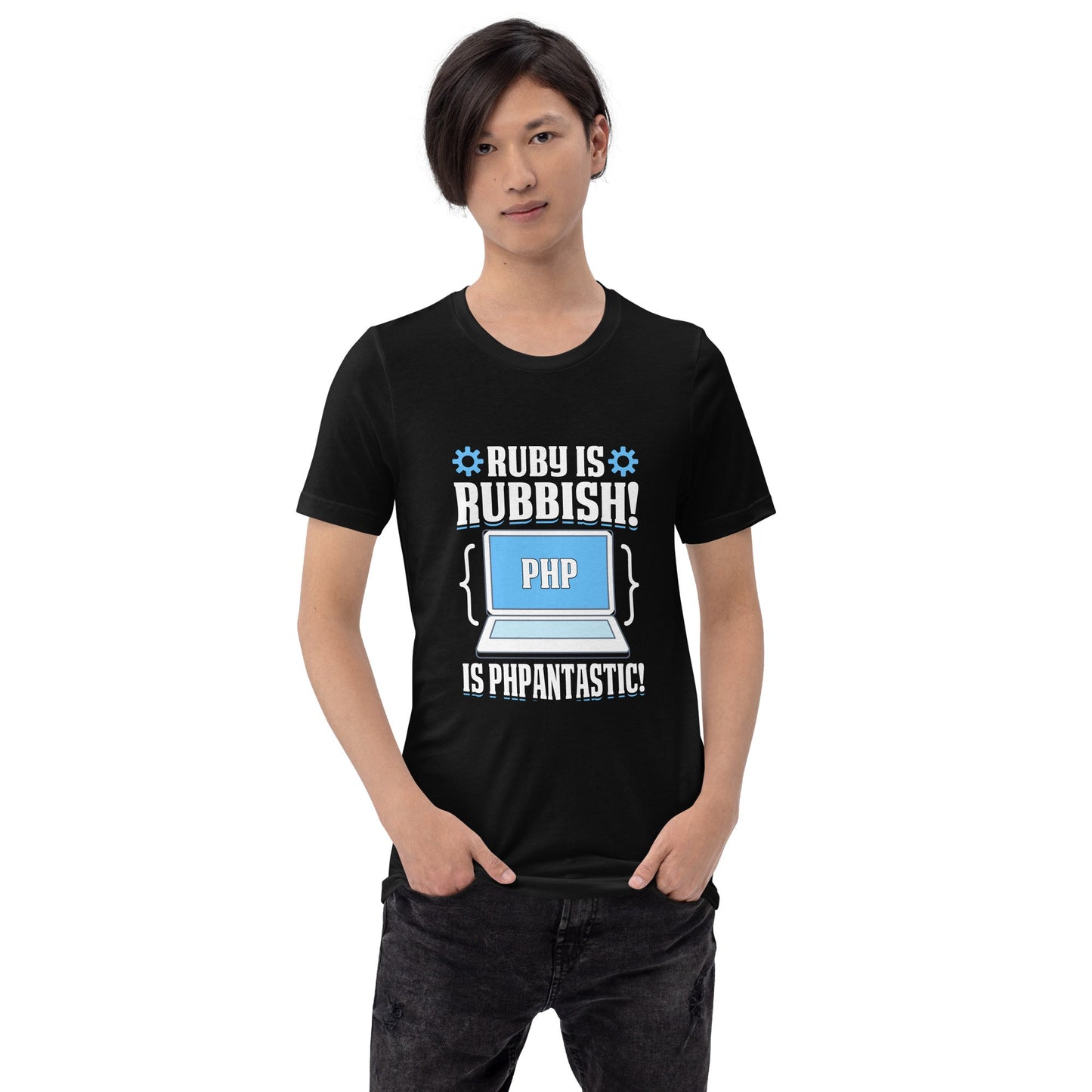 Ruby is Rubbish - Unisex t-shirt by DarkByteGear