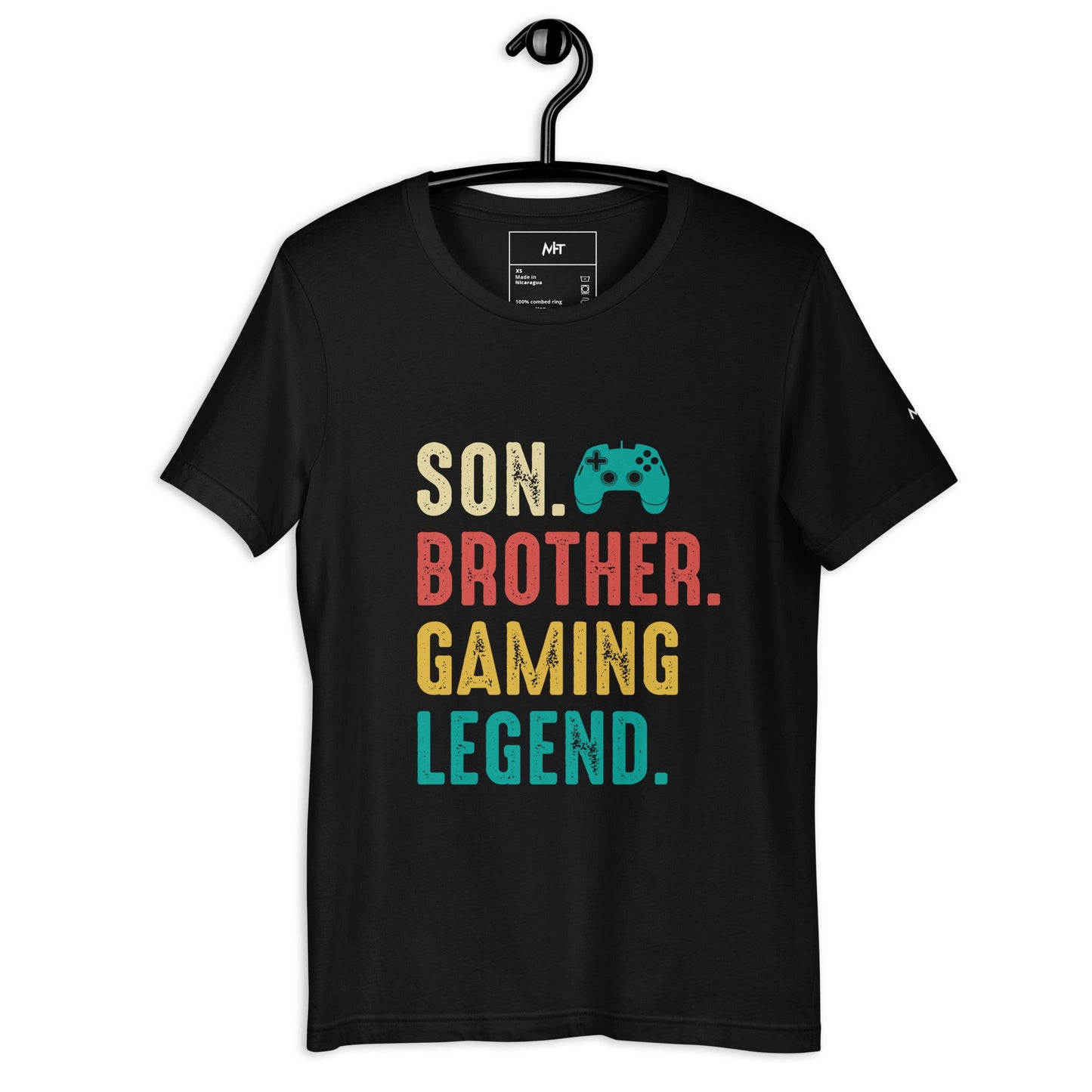 Son Brother Gaming Legend - Unisex t-shirt by DarkByteGear