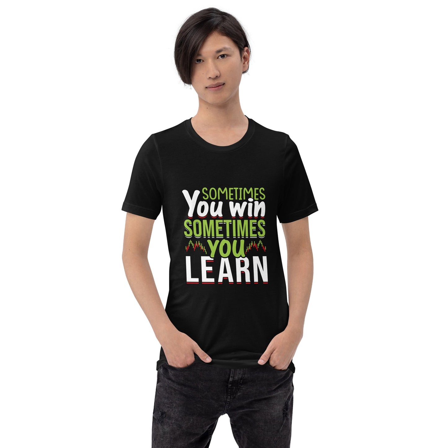 Sometimes you Win, sometimes you Learn - Unisex t-shirt by DarkByteGear