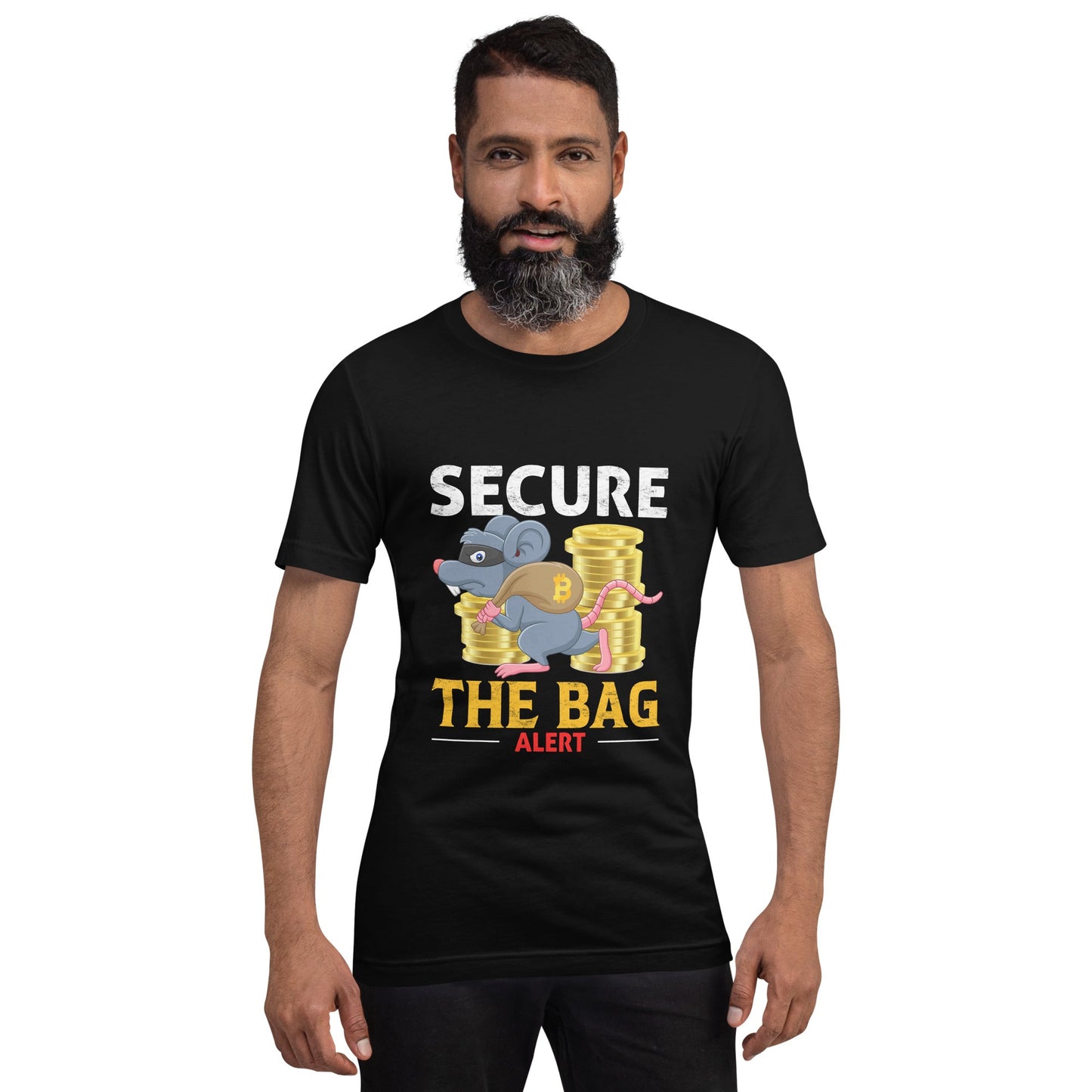 Secure the Bag Alert - Unisex t-shirt by DarkByteGear