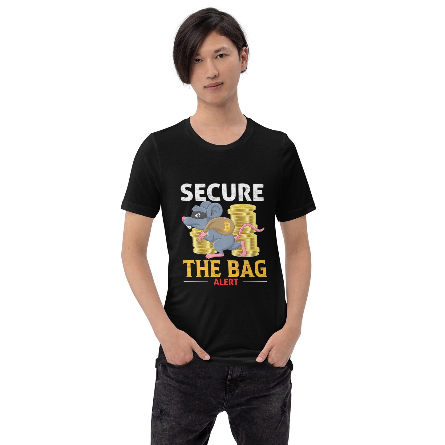 Secure the Bag Alert - Unisex t-shirt by DarkByteGear