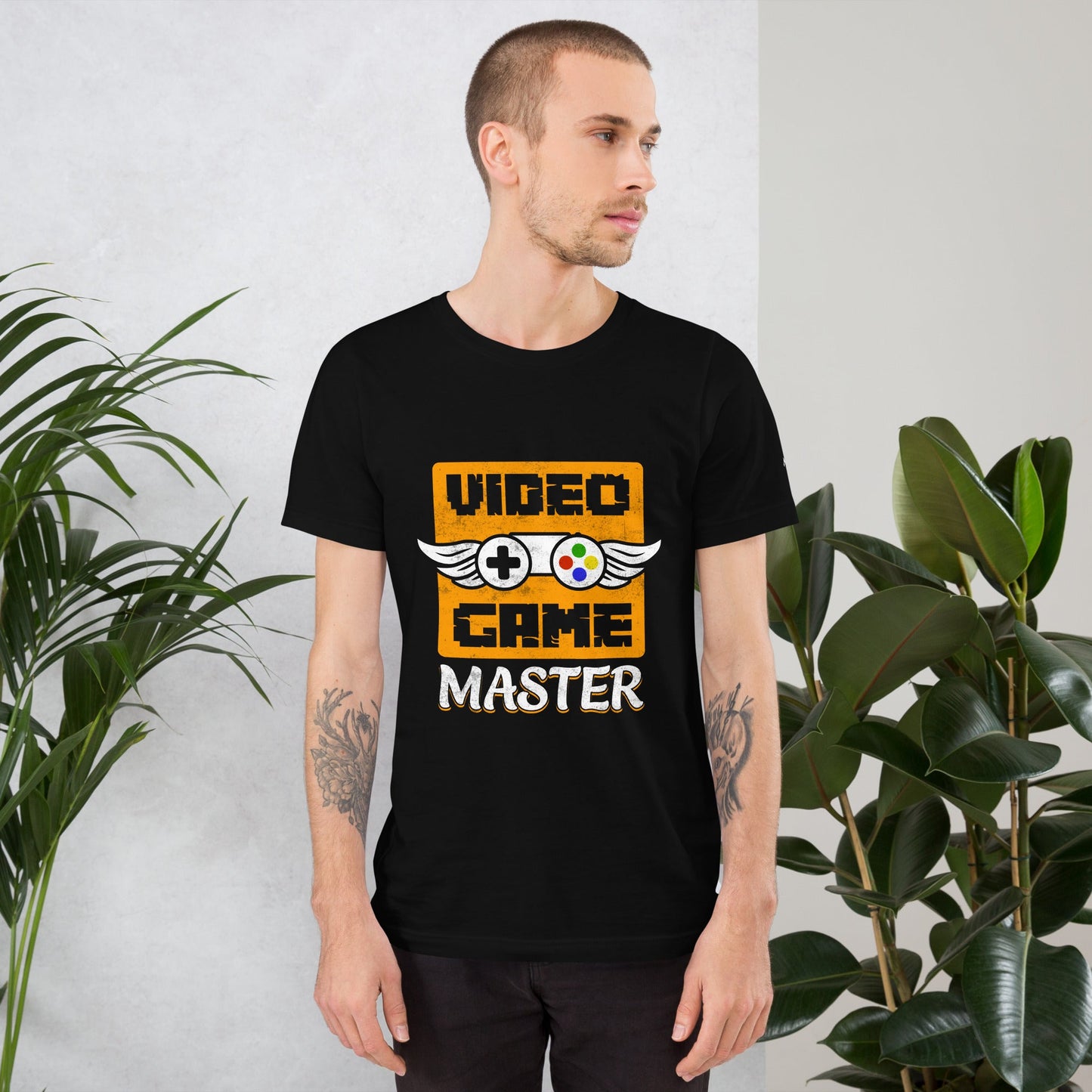 VIDEO GAME MASTER (MAHFUZ) - Unisex t-shirt by DarkByteGear