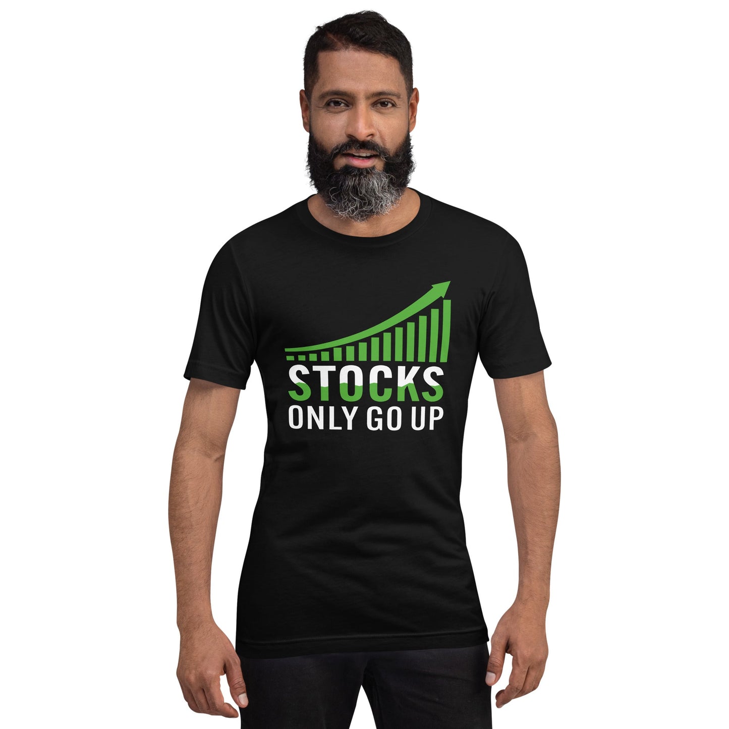 Stocks only Go up - Unisex t-shirt by DarkByteGear