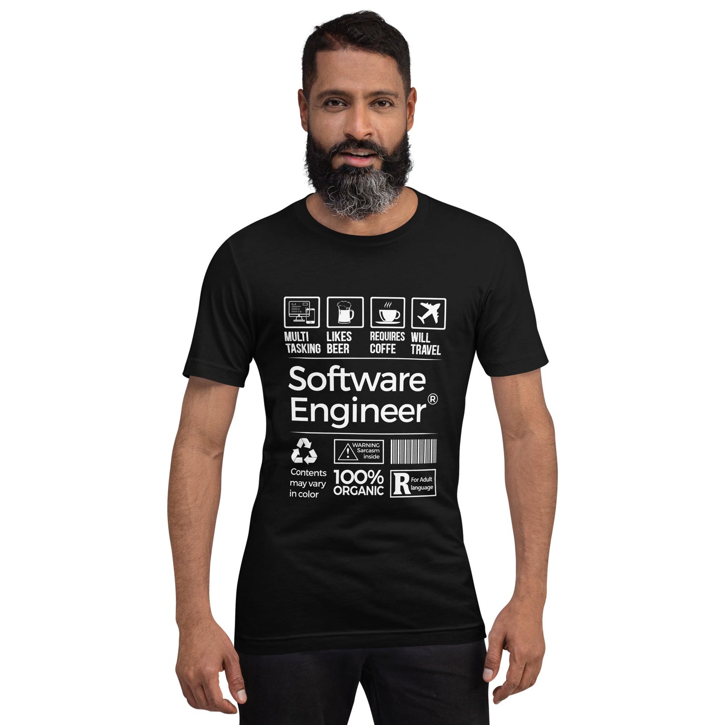 Software Engineer V2 - Unisex t-shirt by DarkByteGear