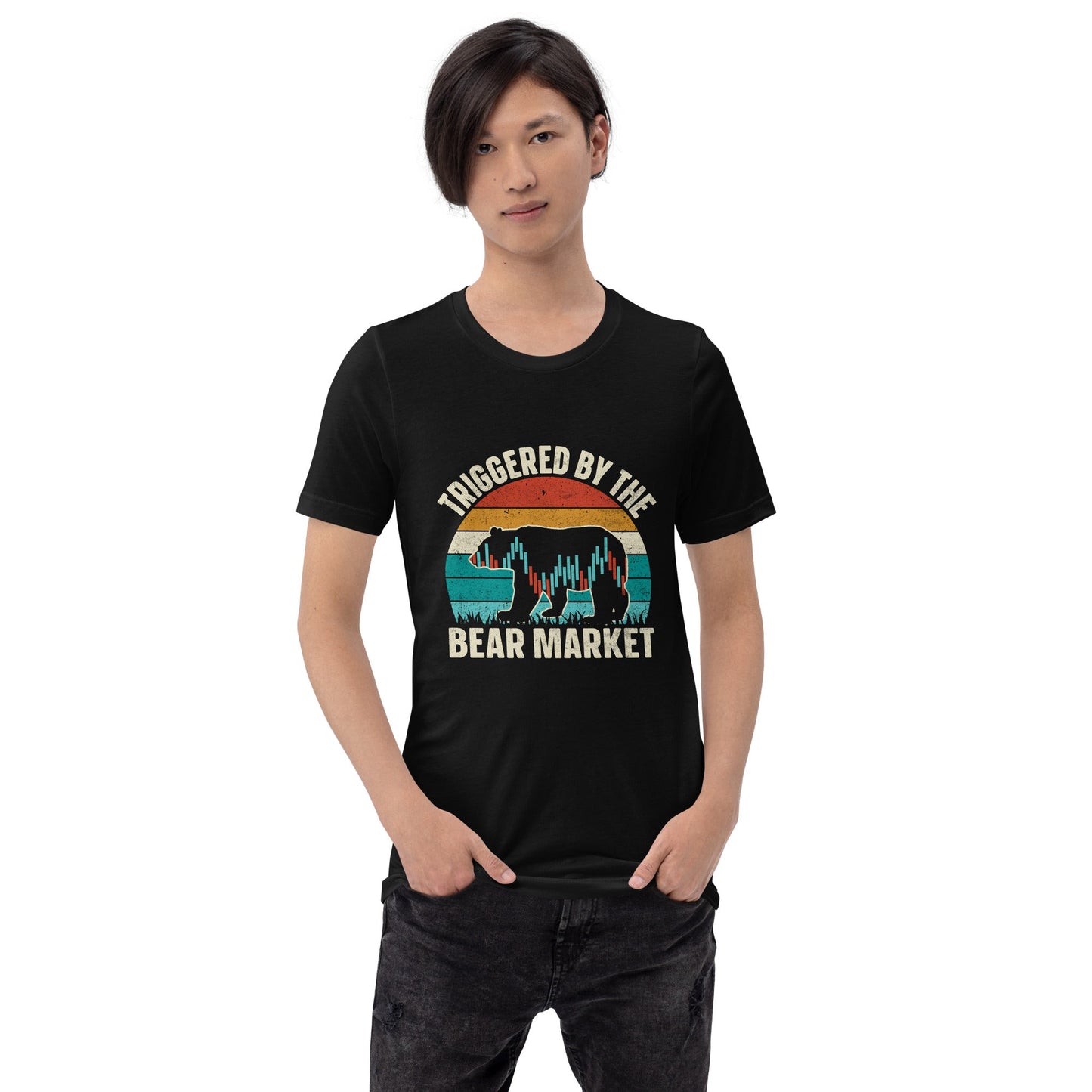 Triggered by the Bear Market - Unisex t-shirt by DarkByteGear