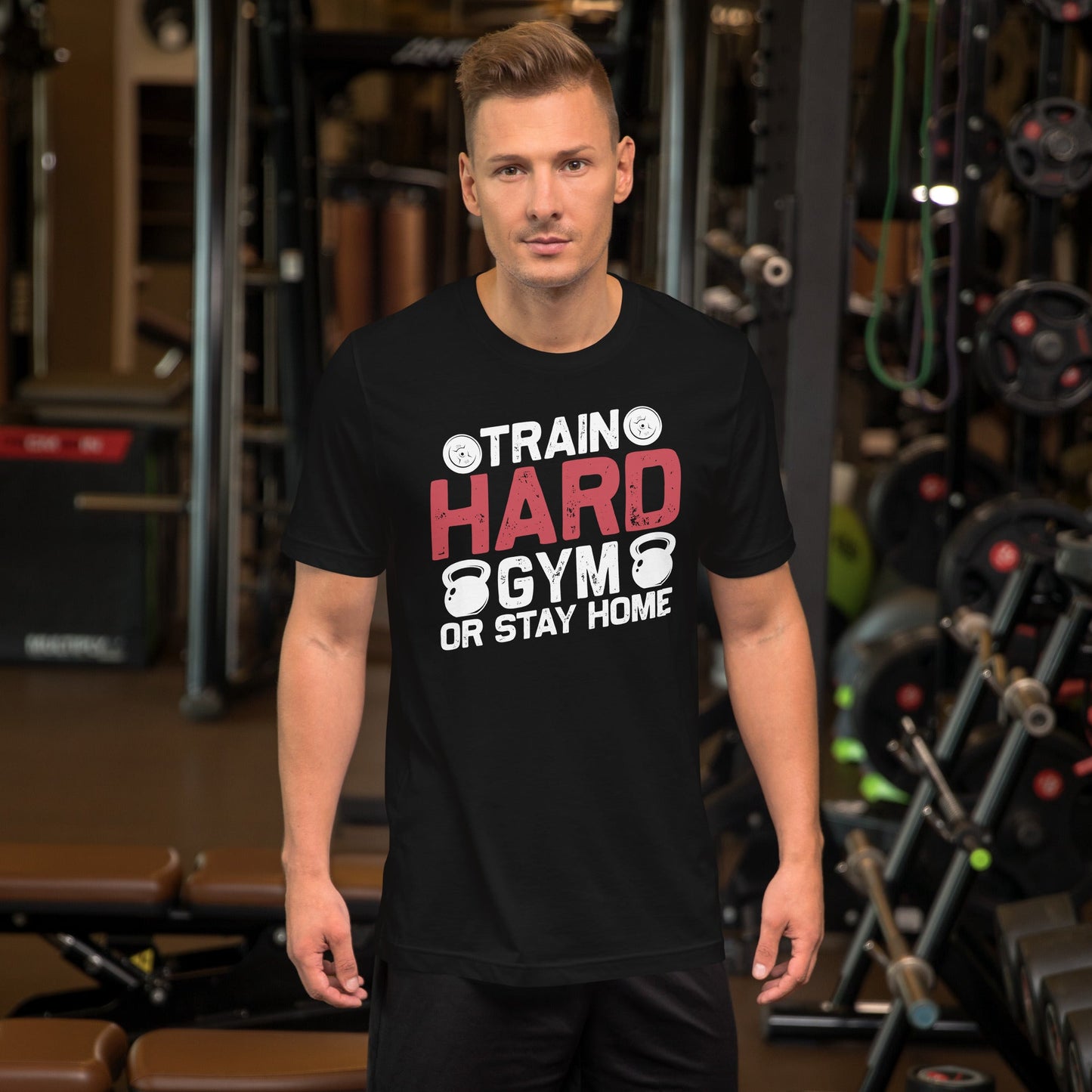 Train Hard - Unisex t-shirt by DarkByteGear