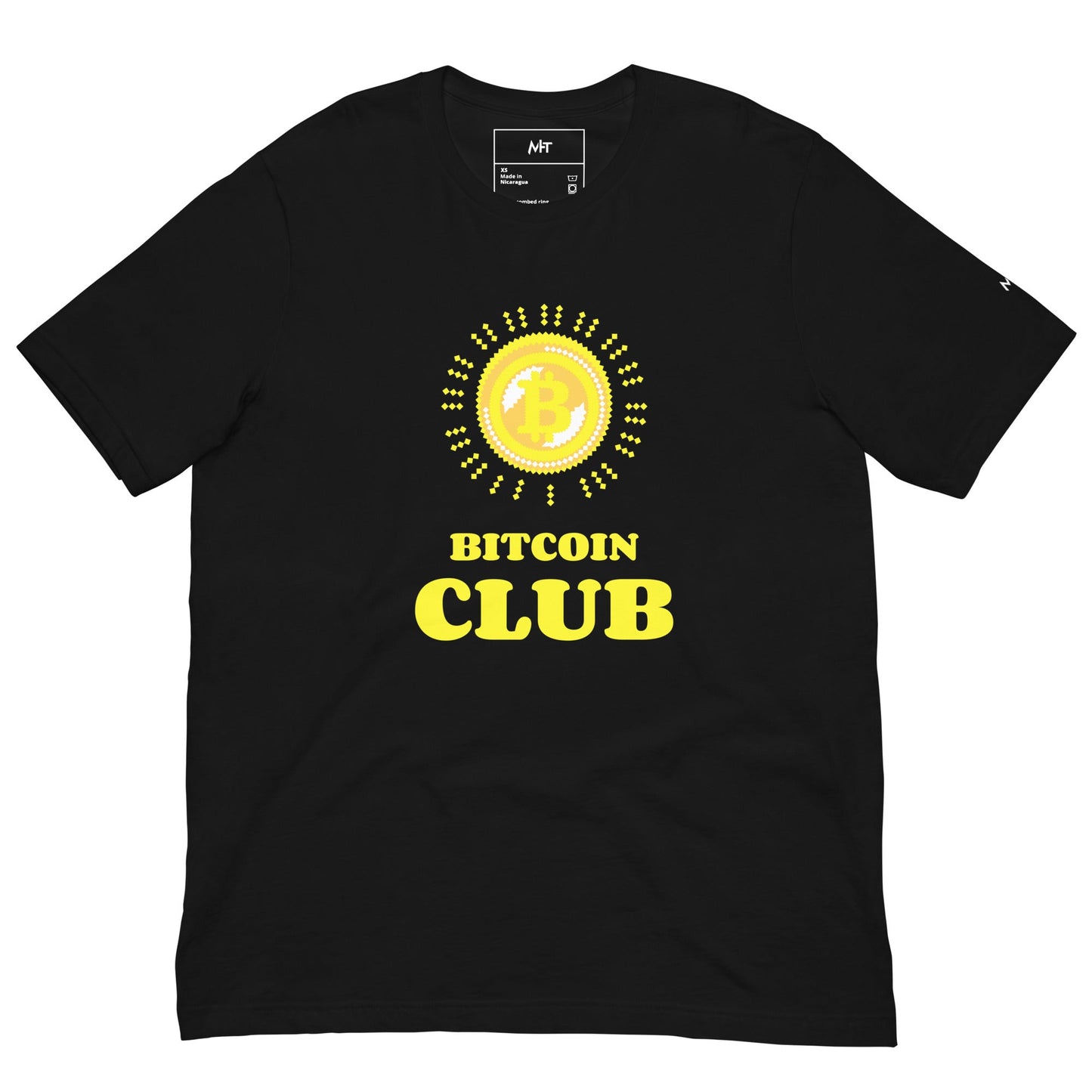 BITCOIN CLUB - Unisex t-shirt by DarkByteGear