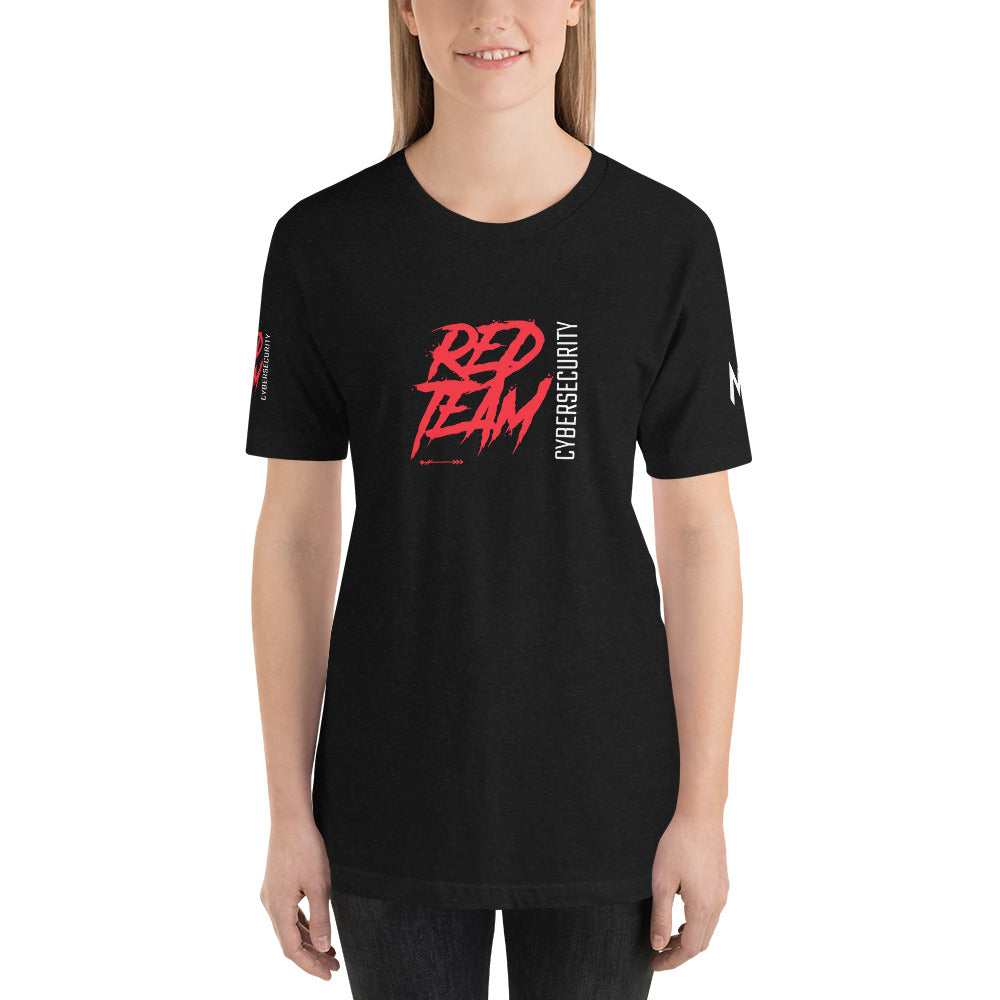 Cyber Security Red Team V10 - Short-sleeve unisex t-shirt by DarkByteGear